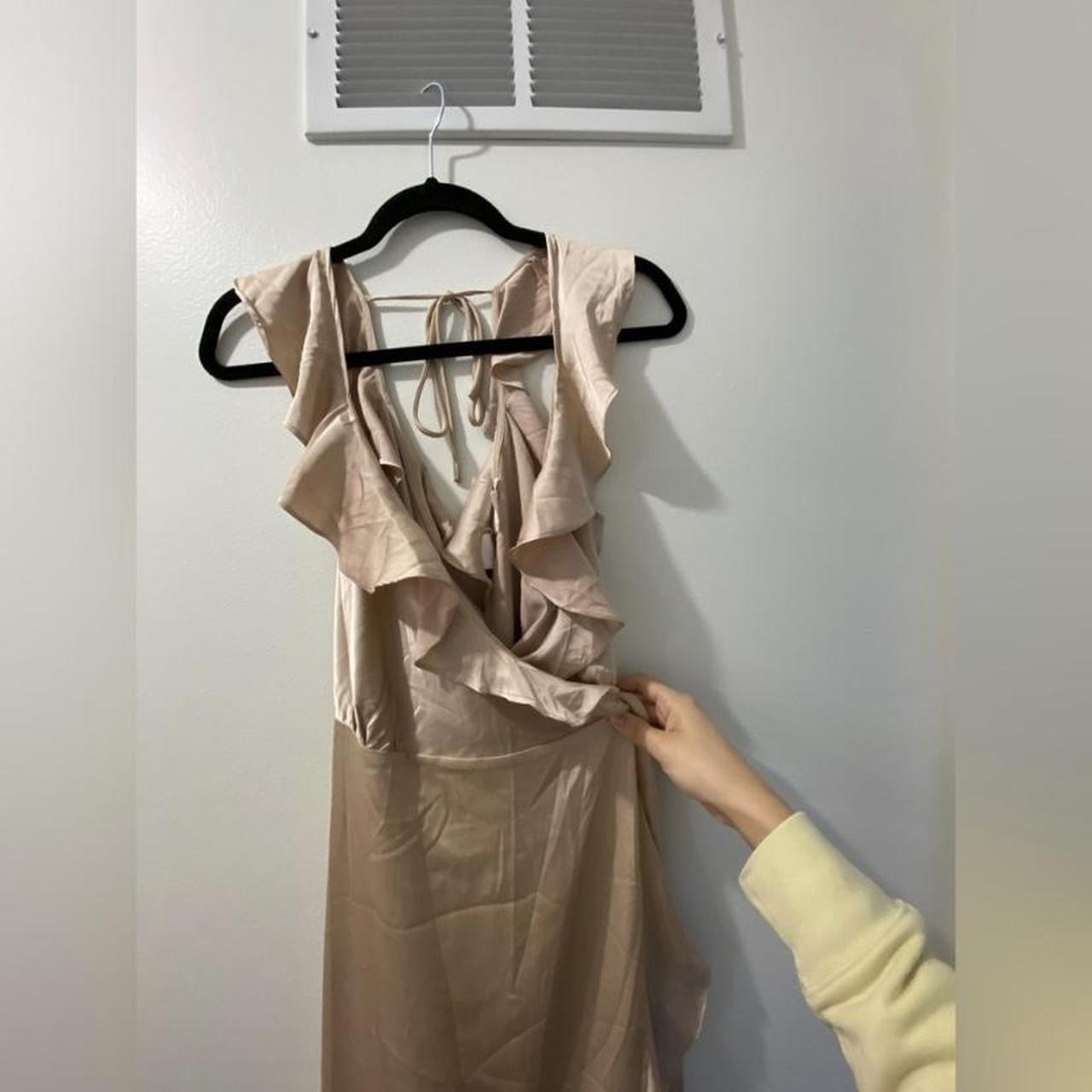 ASTR the label Wilshire Ruffle open back midi Depop