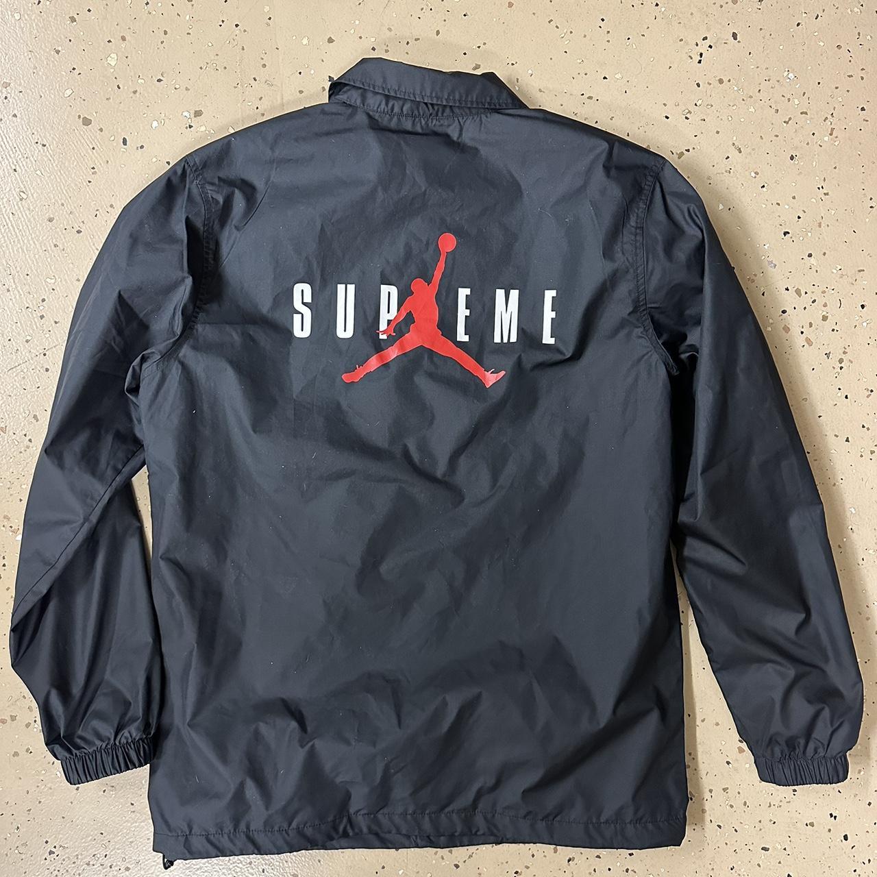 Supreme x clearance jordan coach jacket