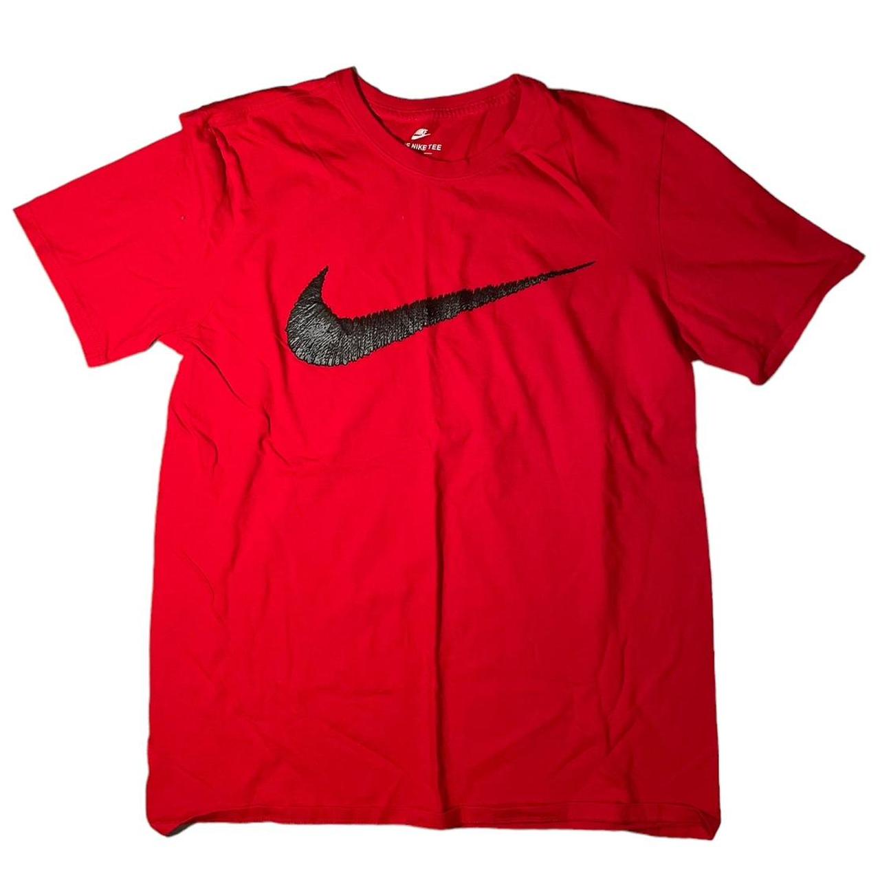 Red Nike t shirt Size: large - 🔥buy one get any... - Depop