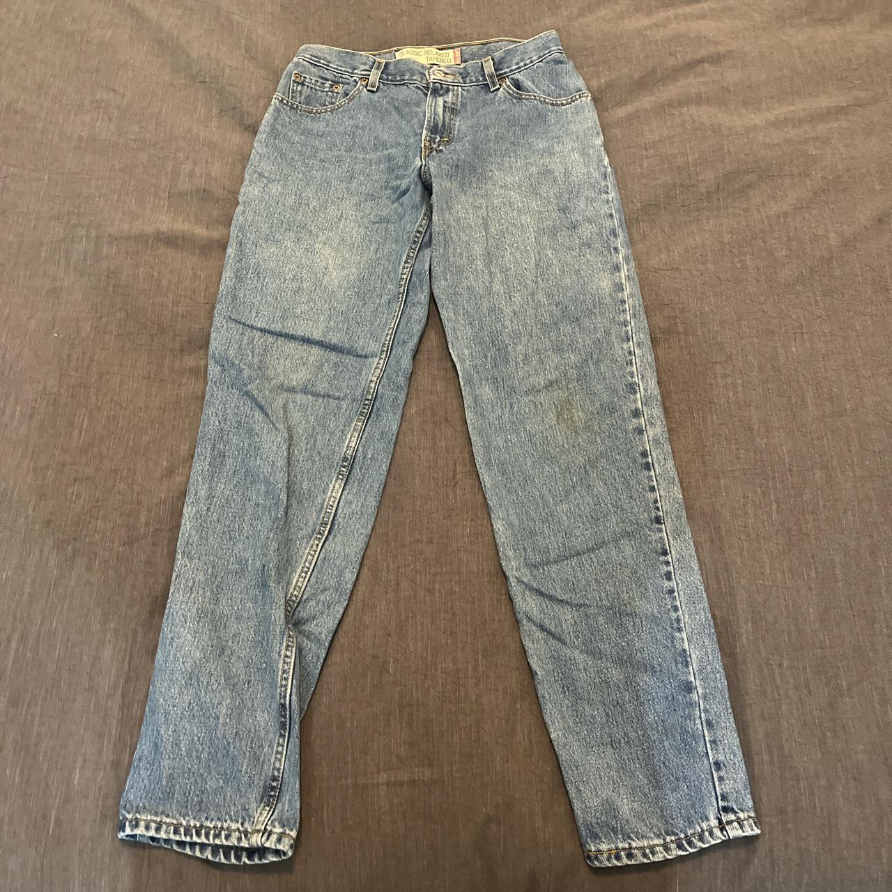 Levi’s Classic Relaxed Tapered 550 jeans. Size 10 L.... - Depop