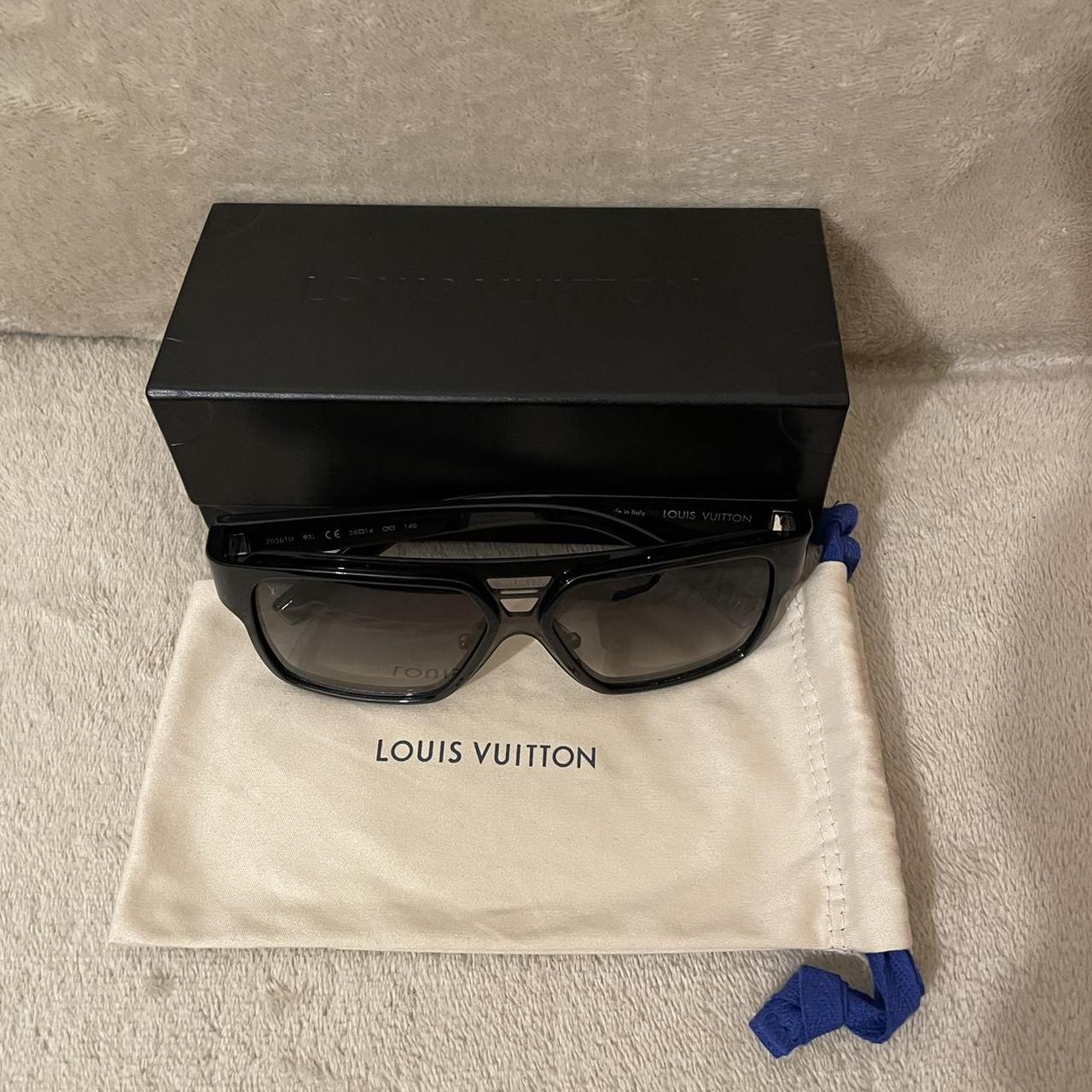 Louis Vuitton Metropolis Sunglasses Prune Brown with - Depop