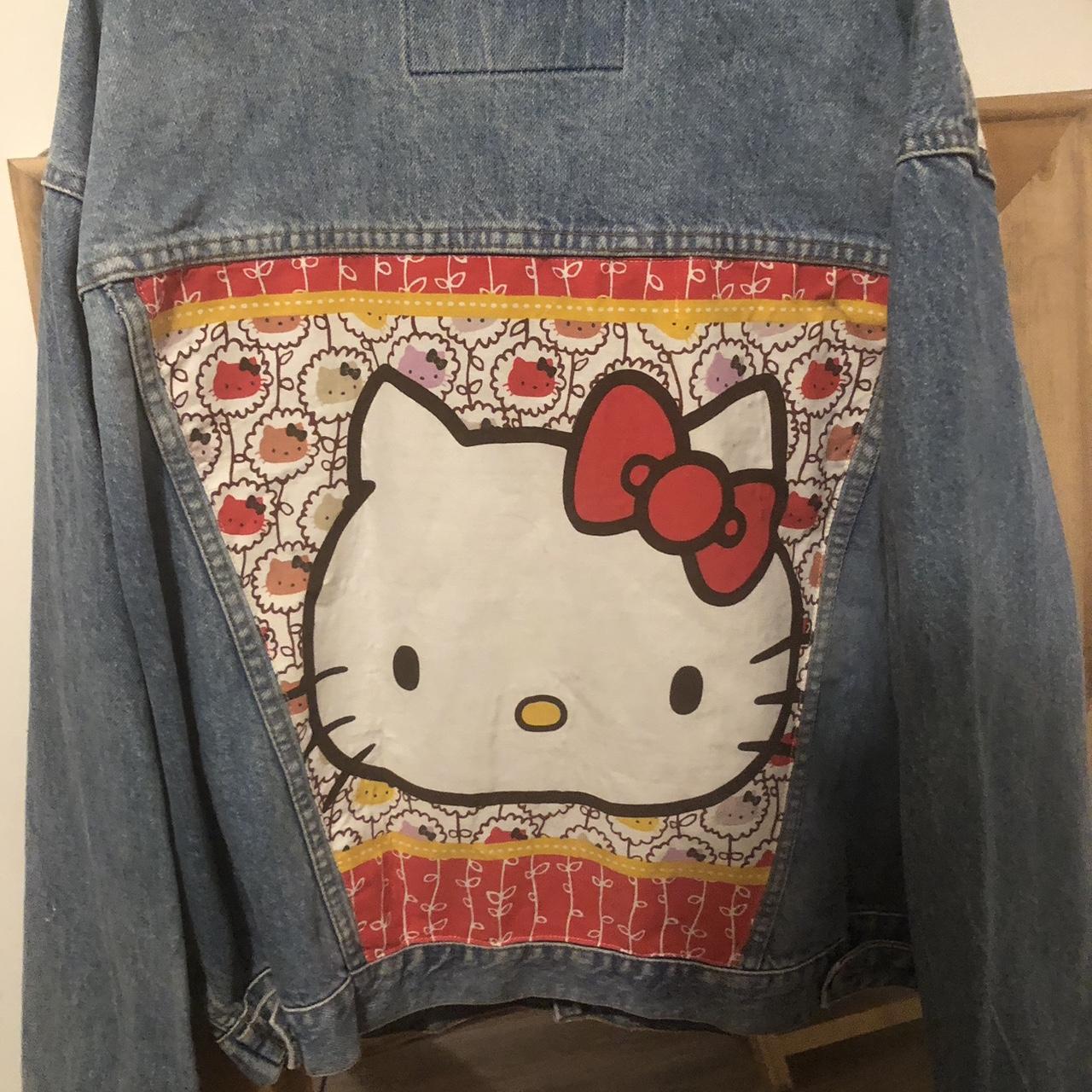 Hello kitty hot sale denim jacket