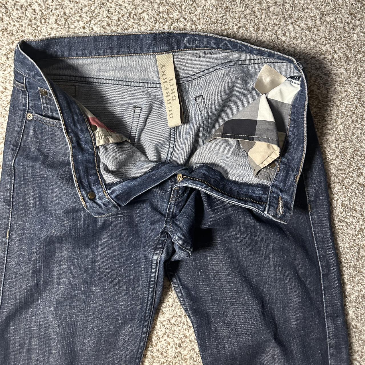 Burberry Metal Tag Dyed Denim Depop