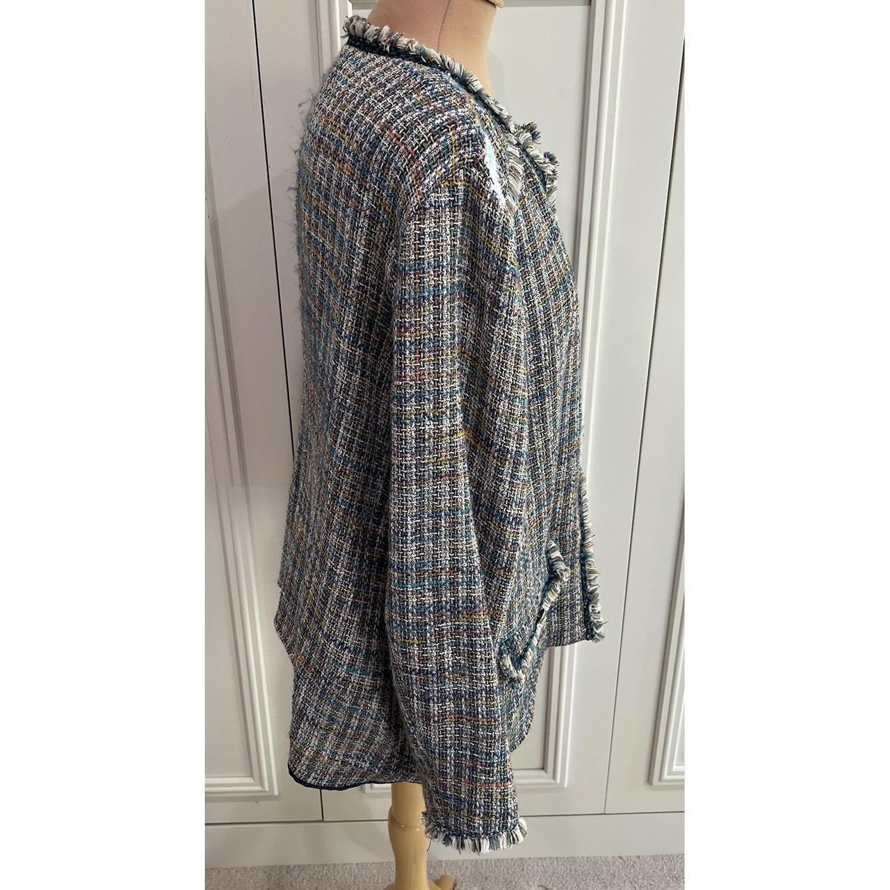 Mango Women's Tailored jacket - Multi - L – Viole… - image 4