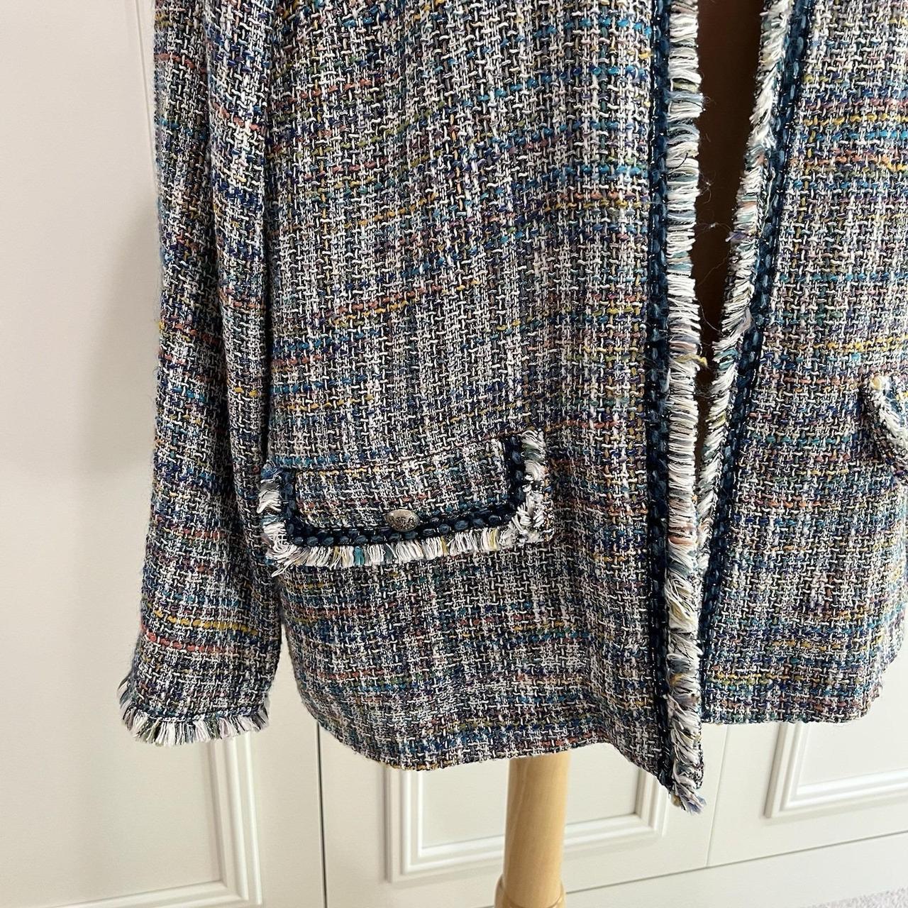 Mango Women's Tailored jacket - Multi - L – Viole… - image 3