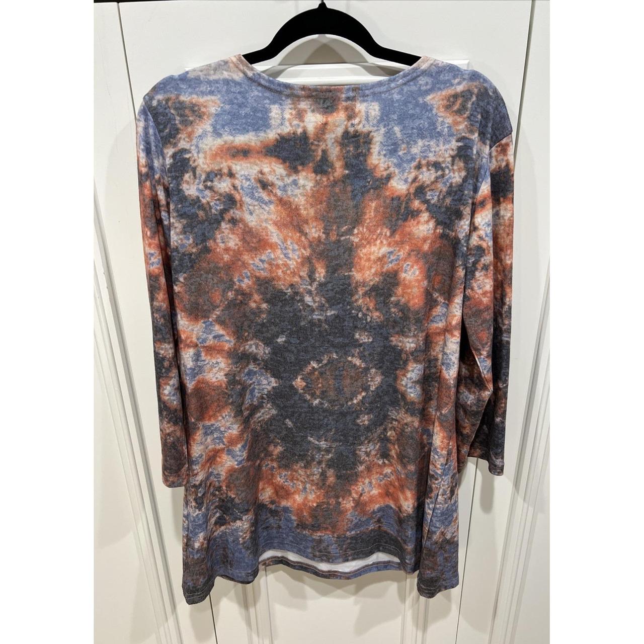 Women's Top - Multi - XL – Ameri Mode Tunic Lace … - image 3