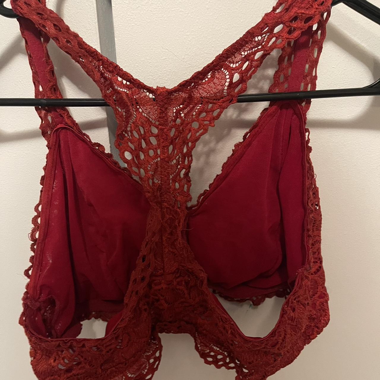 Maurice’s extra large red bralette