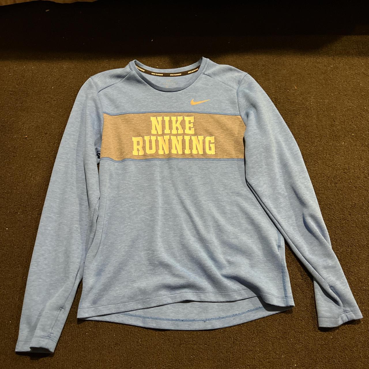 Grey and yellow nike shirt best sale