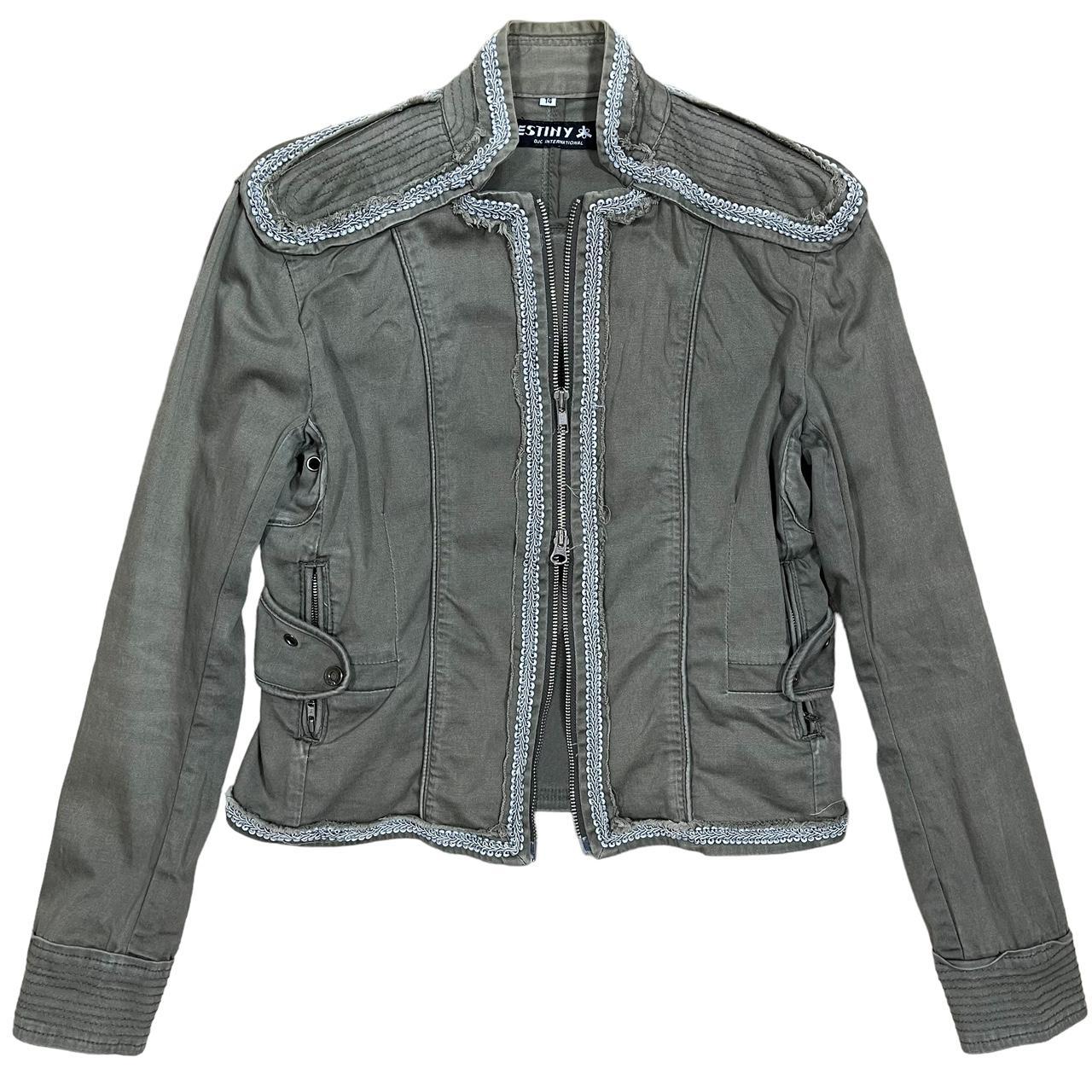 Women's Khaki Jacket Depop