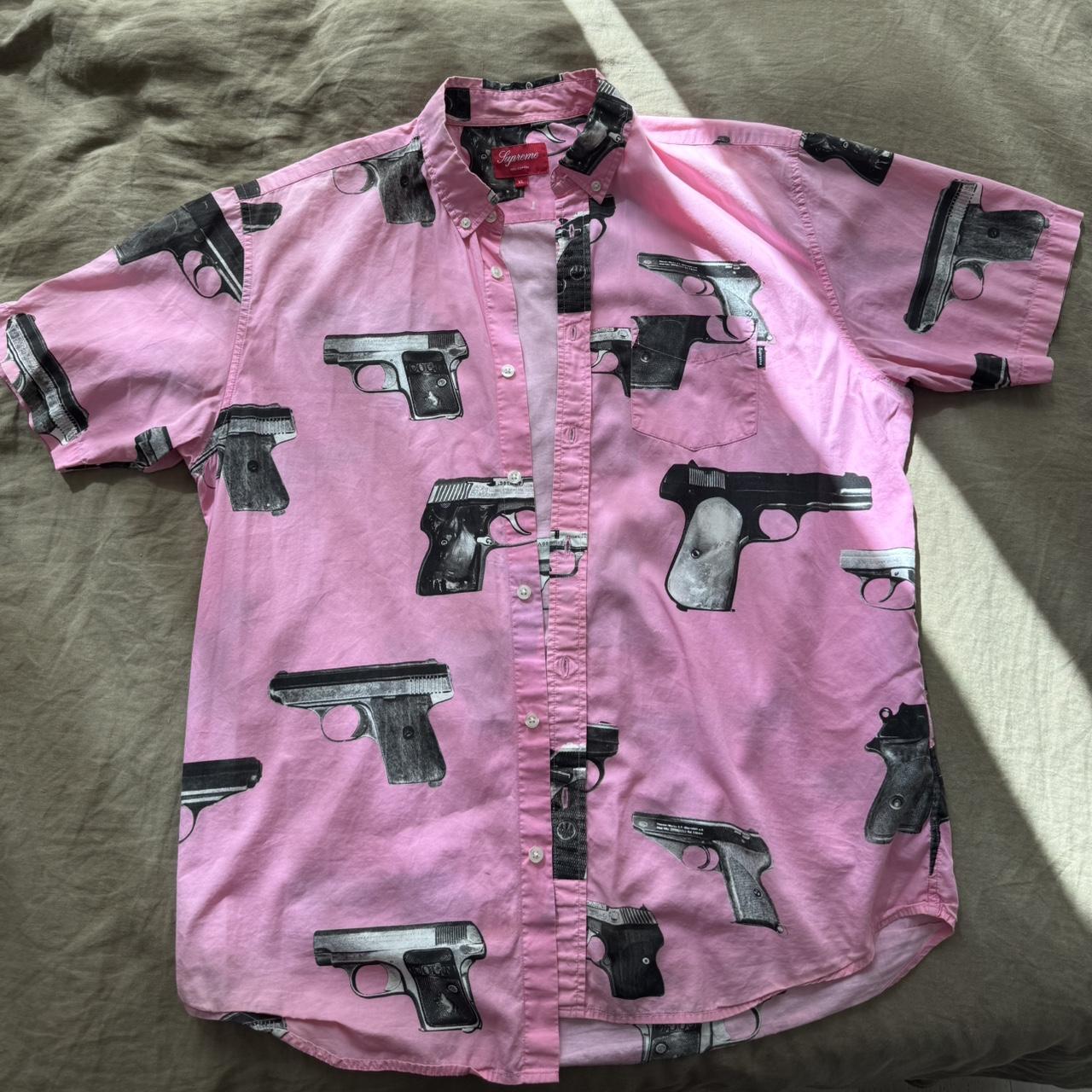 希少 13SS Supreme Guns Shirt ガン 総柄 シャツ M 希少 13SS Supreme Guns Shirt ガン 総柄 シャツ M 163433616