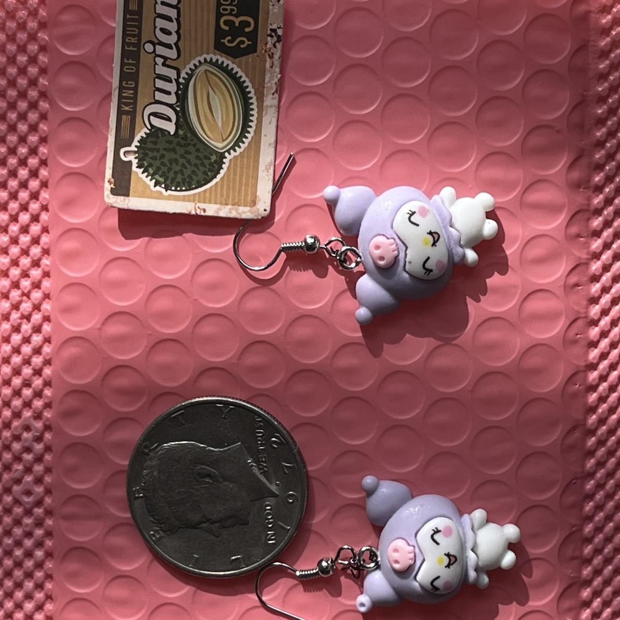 Kuromi Earrings x Durian Coin is for reference - Depop