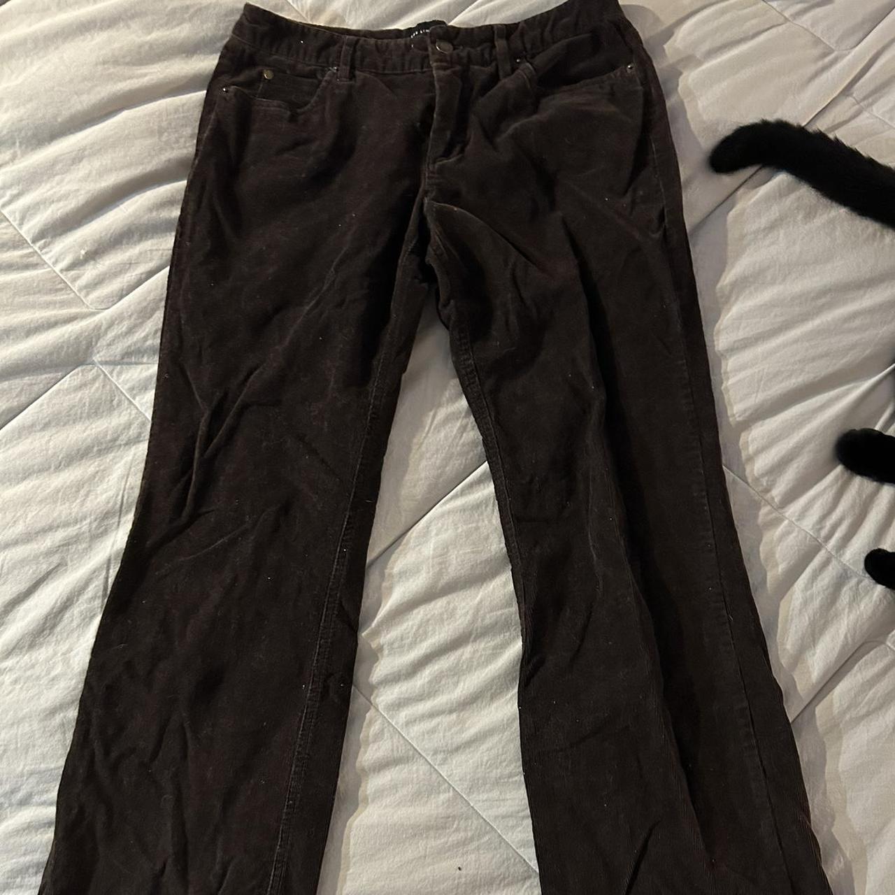 Brown corduroy pants, tagged free people for exposure - Depop