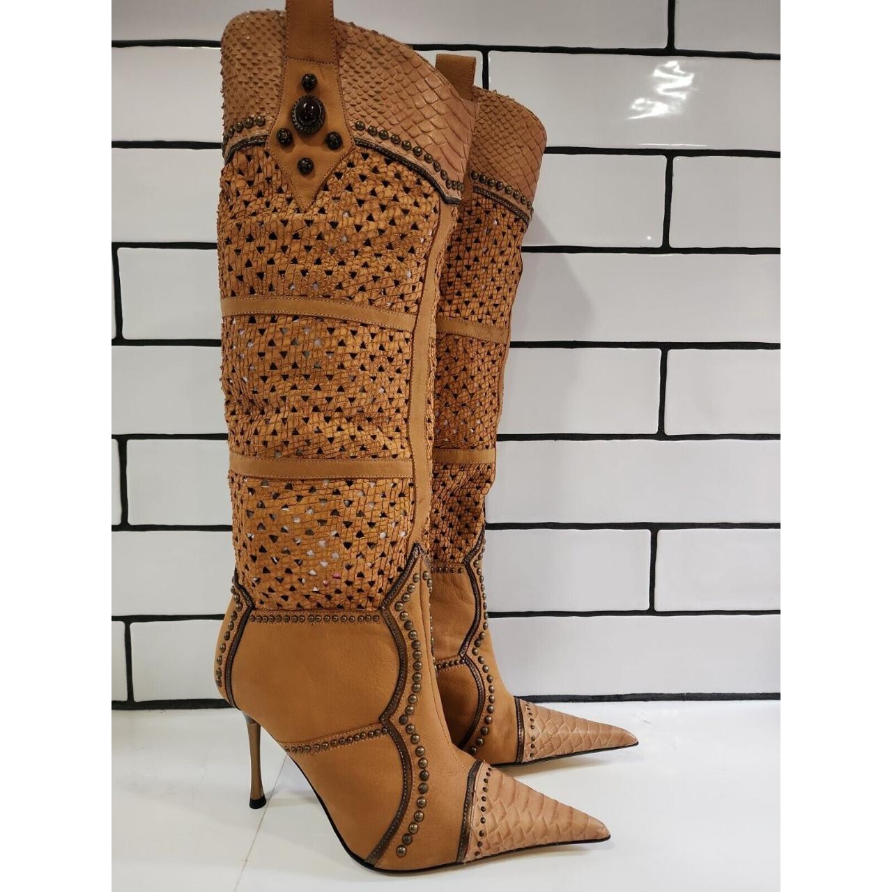 snakeskin boots steve madden