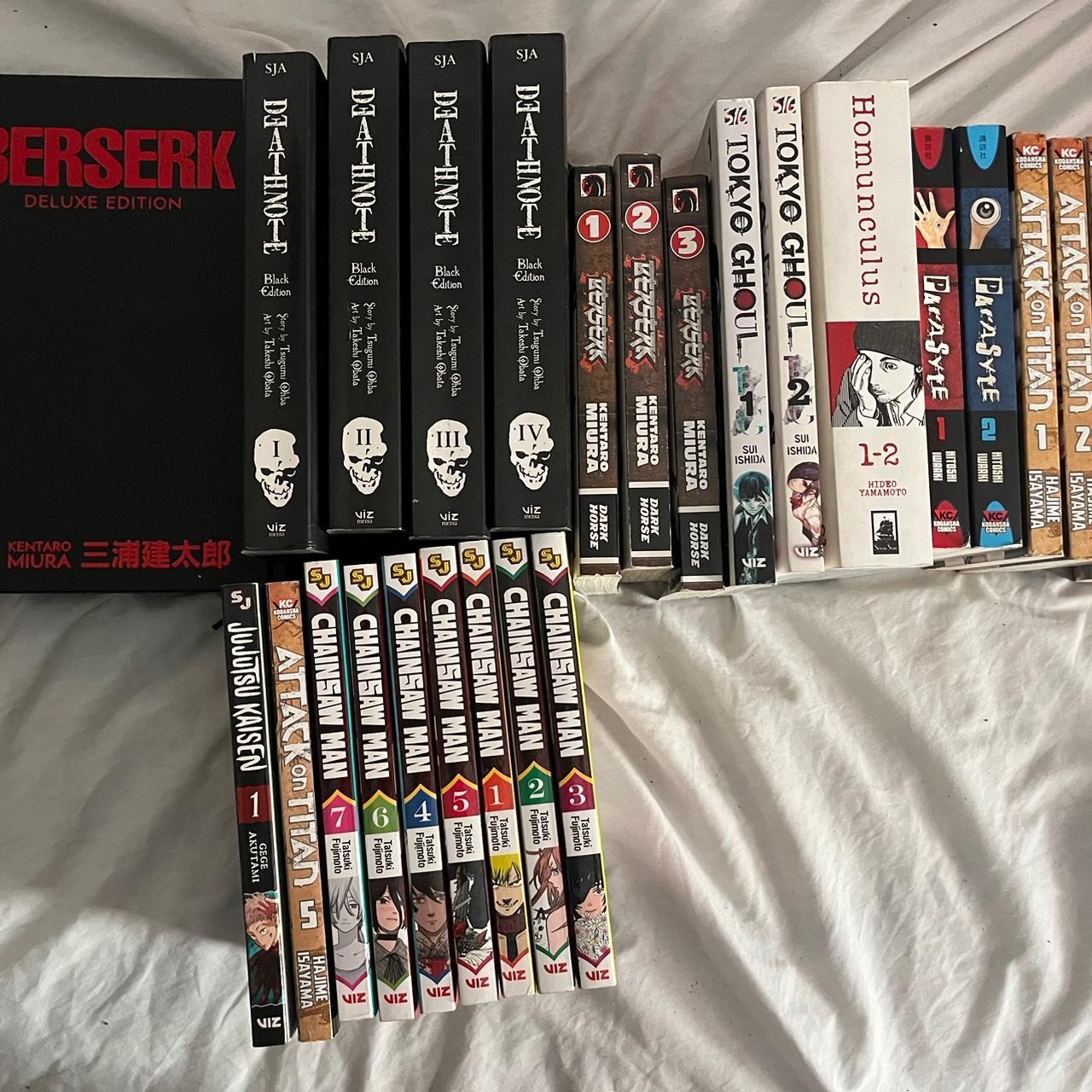 Manga collection for sale Berserk deluxe