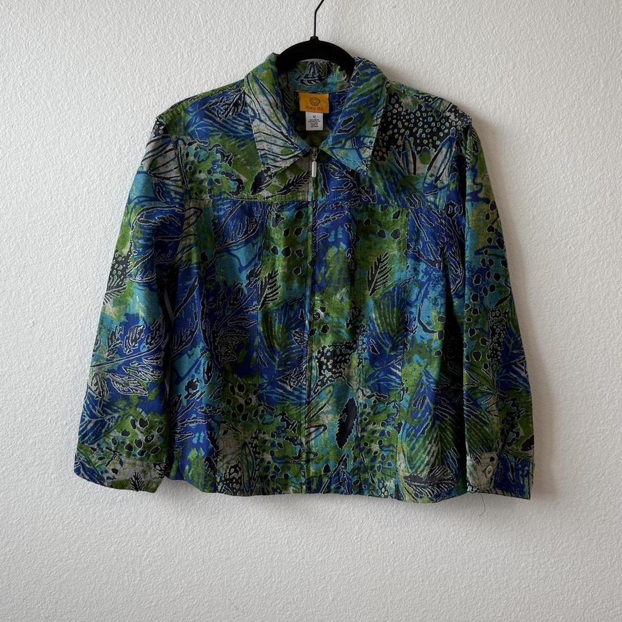 Ruby Rd. Women's Lightweight Jacket - Multi/Blue … - image 1