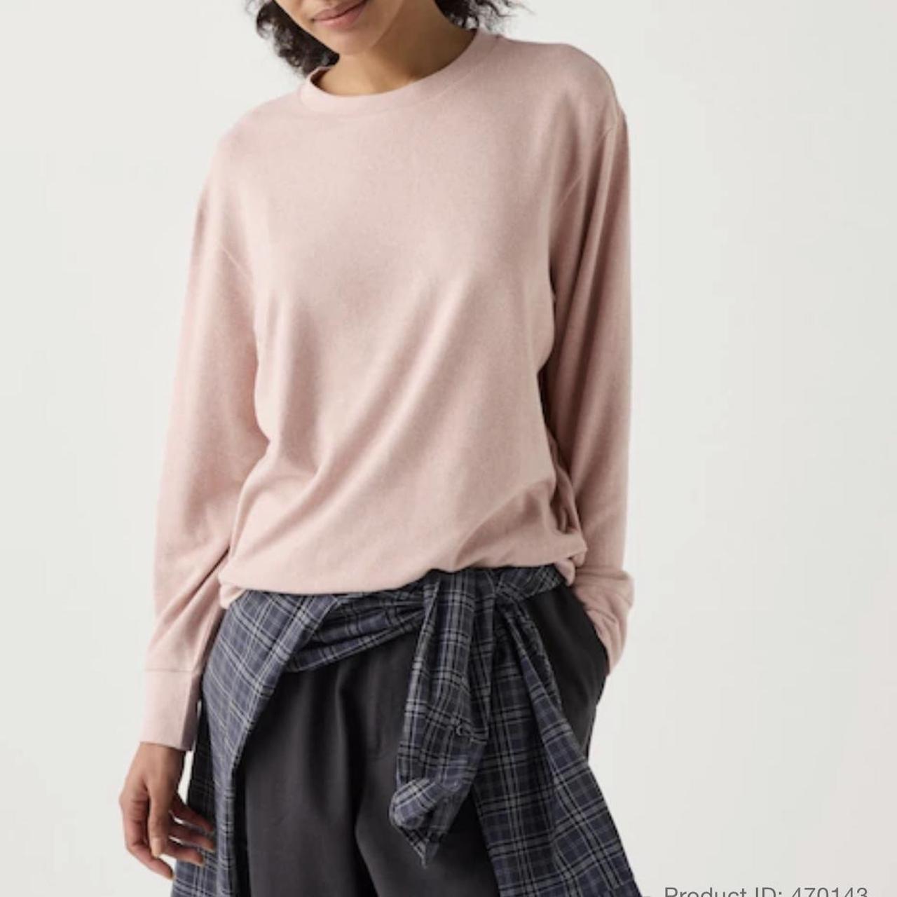 Uniqlo Women Soft Knitted Fleece Crew Neck Depop