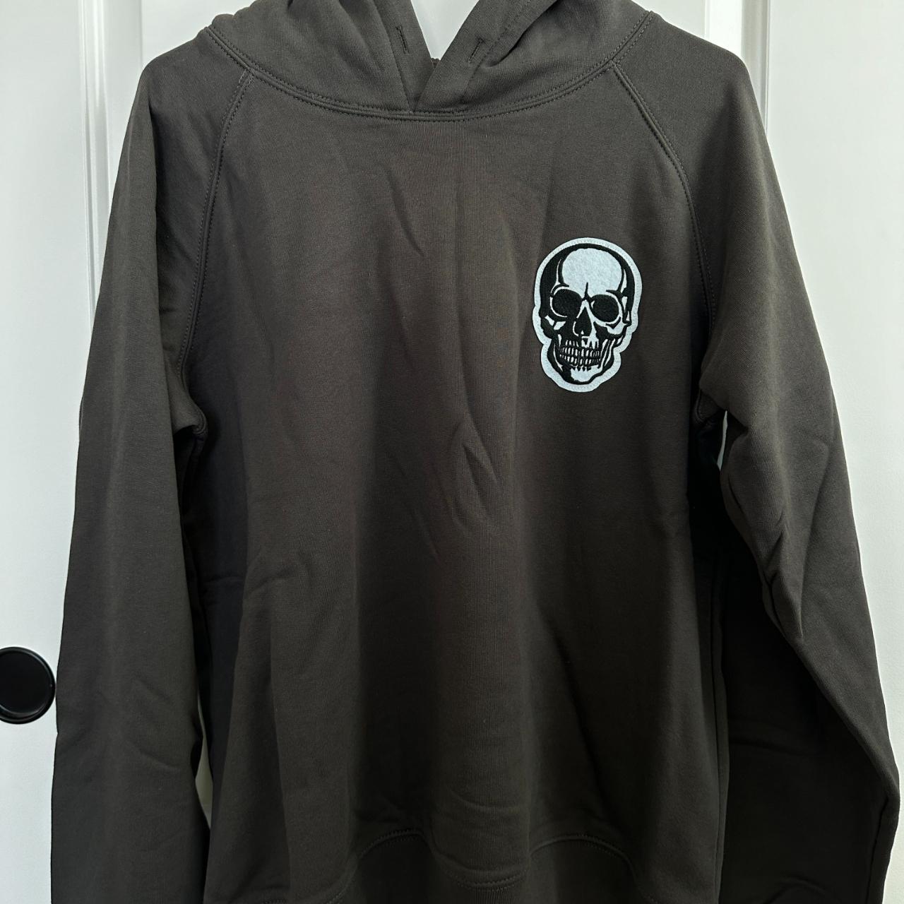 Number (N)ine double skull hoodie Size S 10/10... - Depop