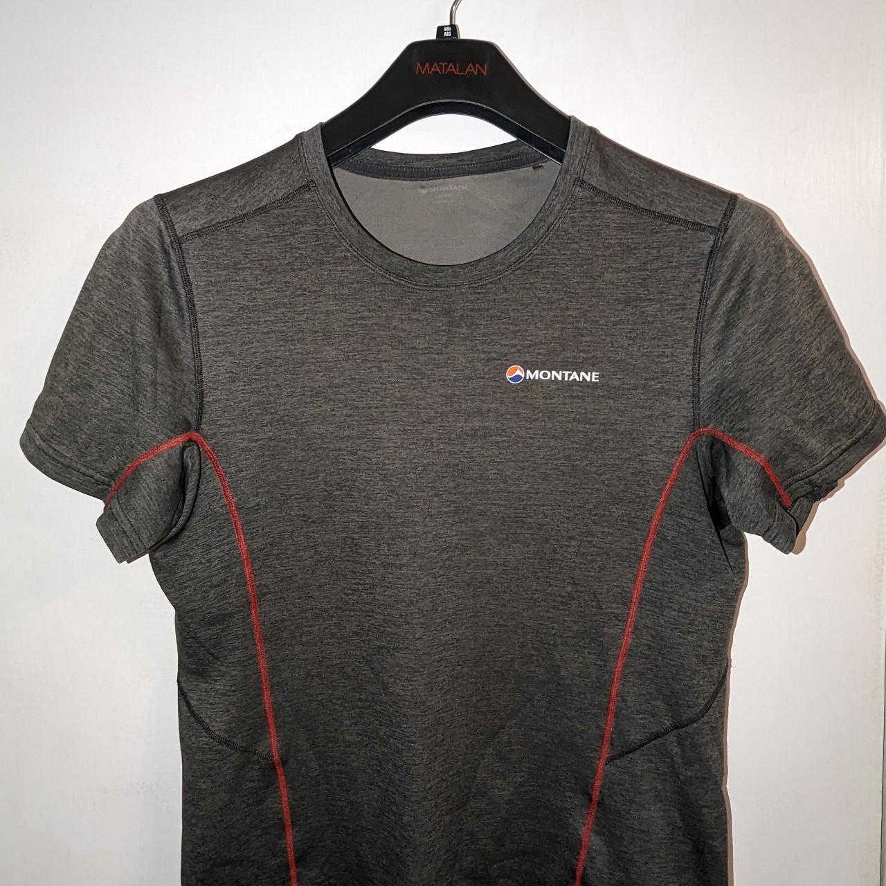 Montane Dart T-Shirt in grey, size small - Depop