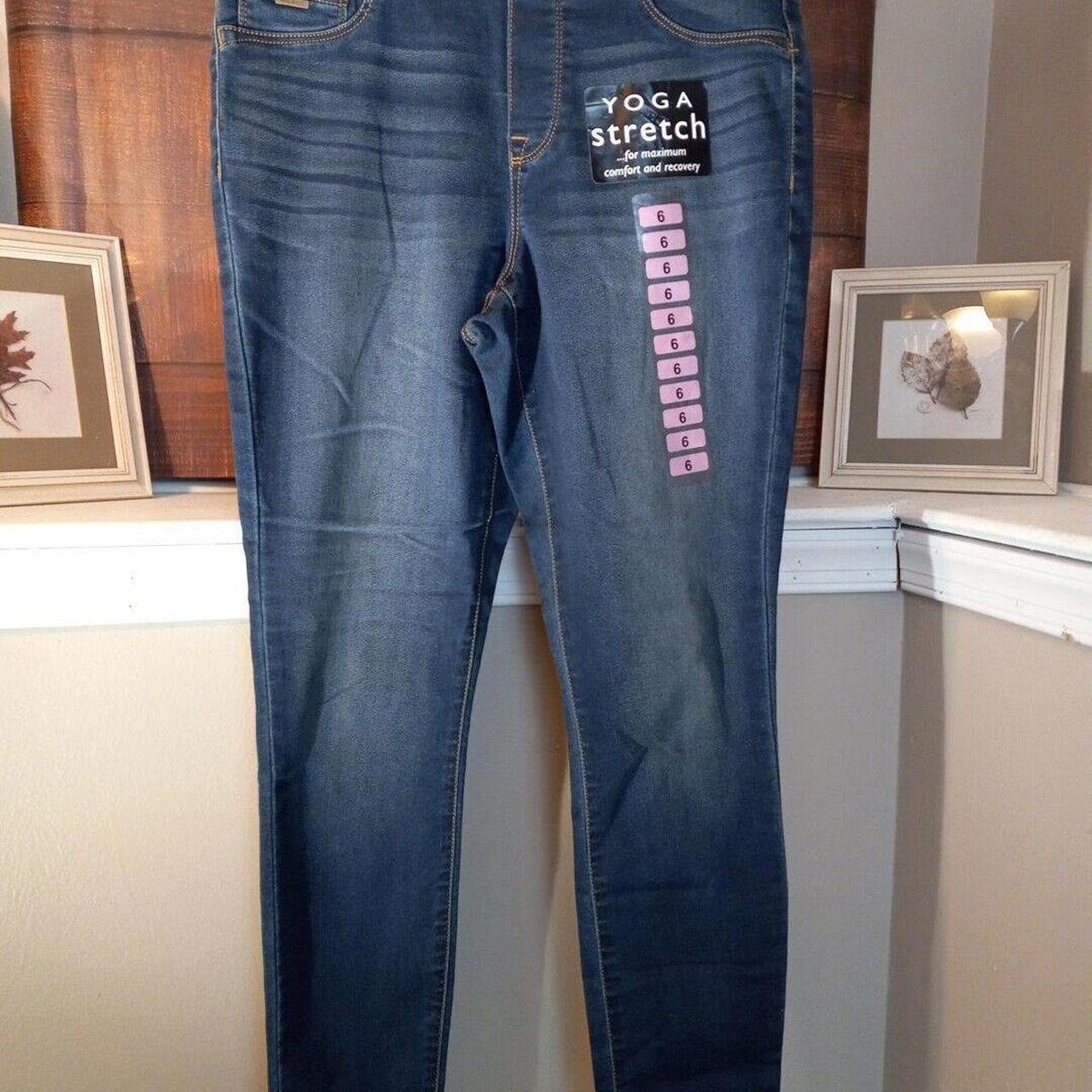 nine west heidi yoga stretch jeans