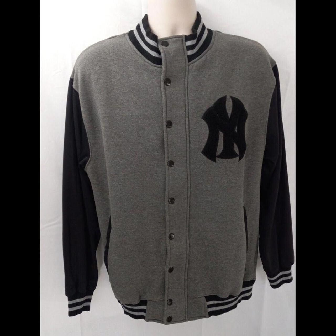 Stitches NY Yankees Sports Embroidered Colorblock... - Depop