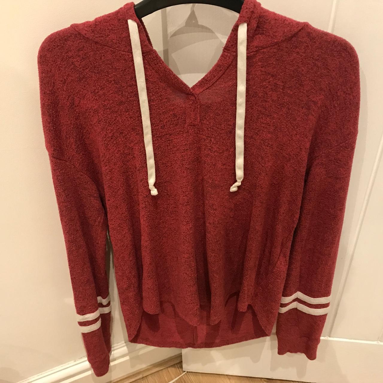 Hollister Co. Striped Hooded Sweaters