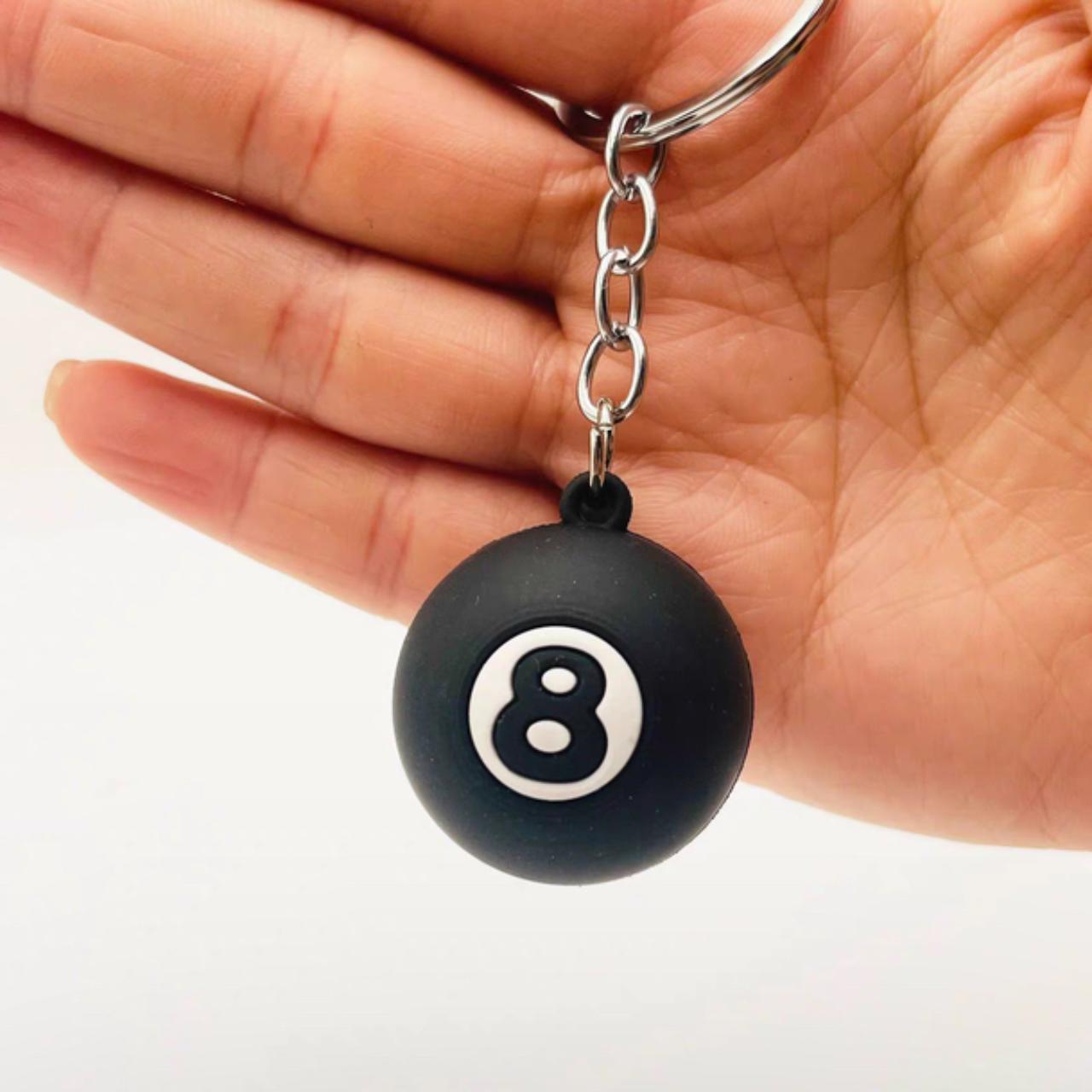 Stussy 8 sale ball keychain