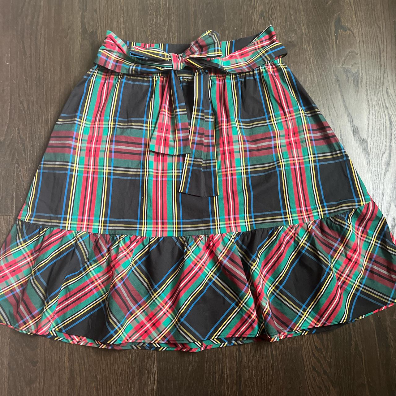 J crew women's plaid skirt best sale