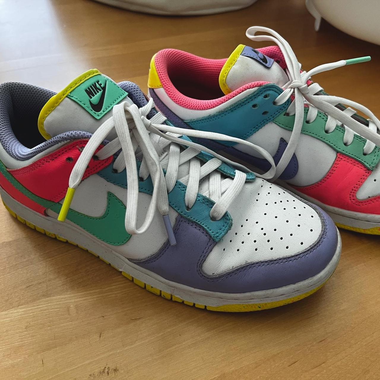 Nike Dunk Low Retro Easter Egg Women's Depop