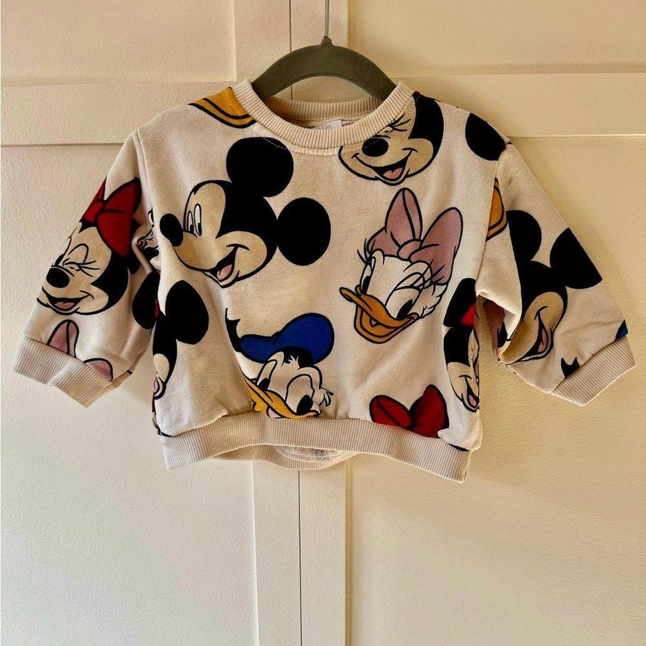 ZARA Disney good Donald sweatshirt 12-18 months