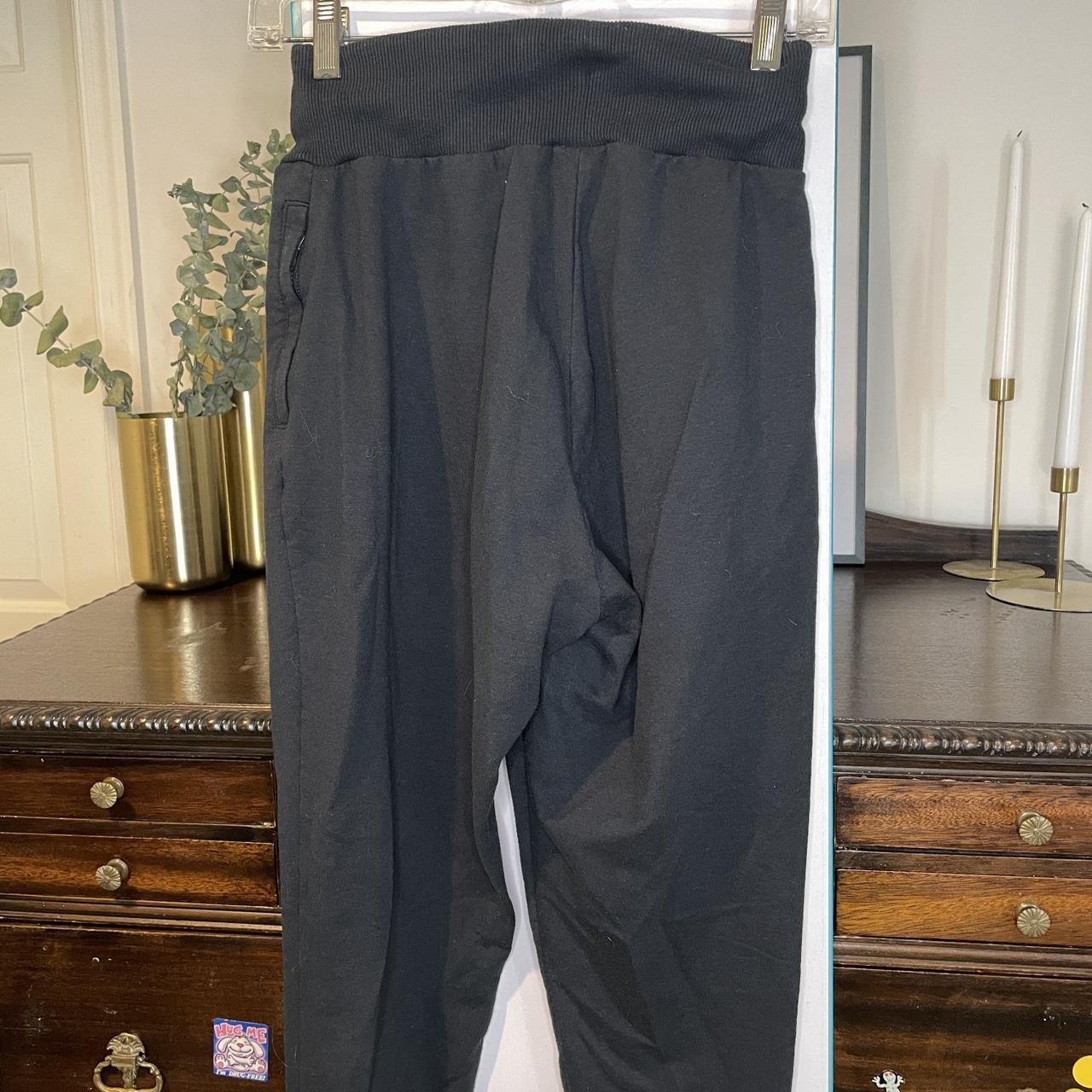 Ark High Waisted Jogger in Black Size Small never - Depop