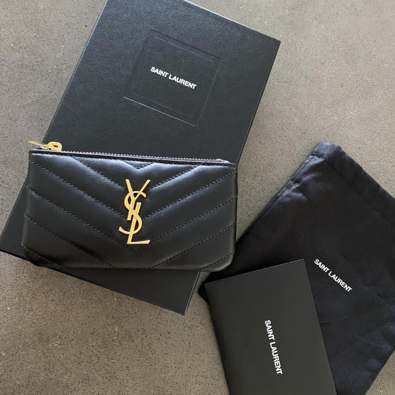 Ysl clearance wallet pouch