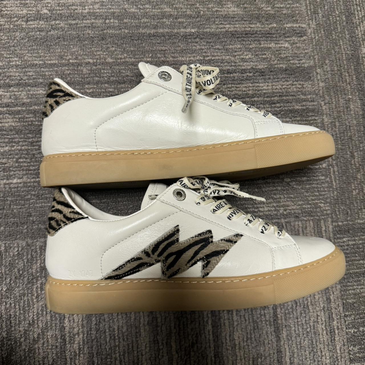 ZADIG & VOLTAIRE ZV1747 Women's Sneakers US7 LIKE | Depop