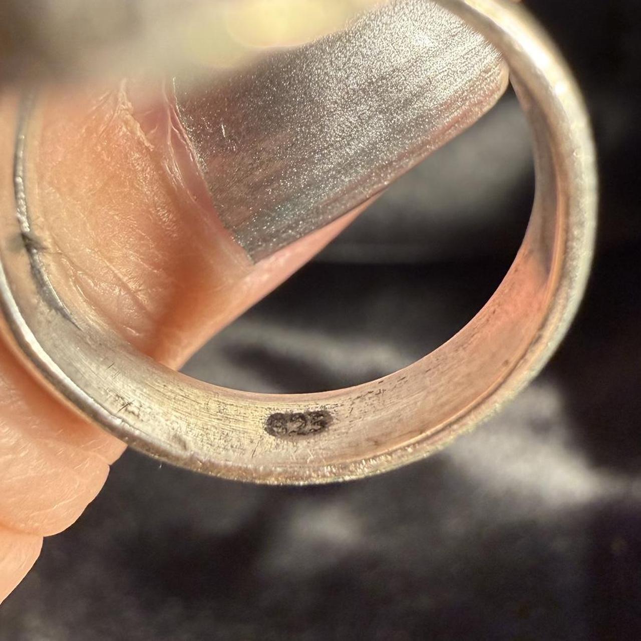 Source Unknown Women's Ring - Multi/Blue – Sterli… - image 3