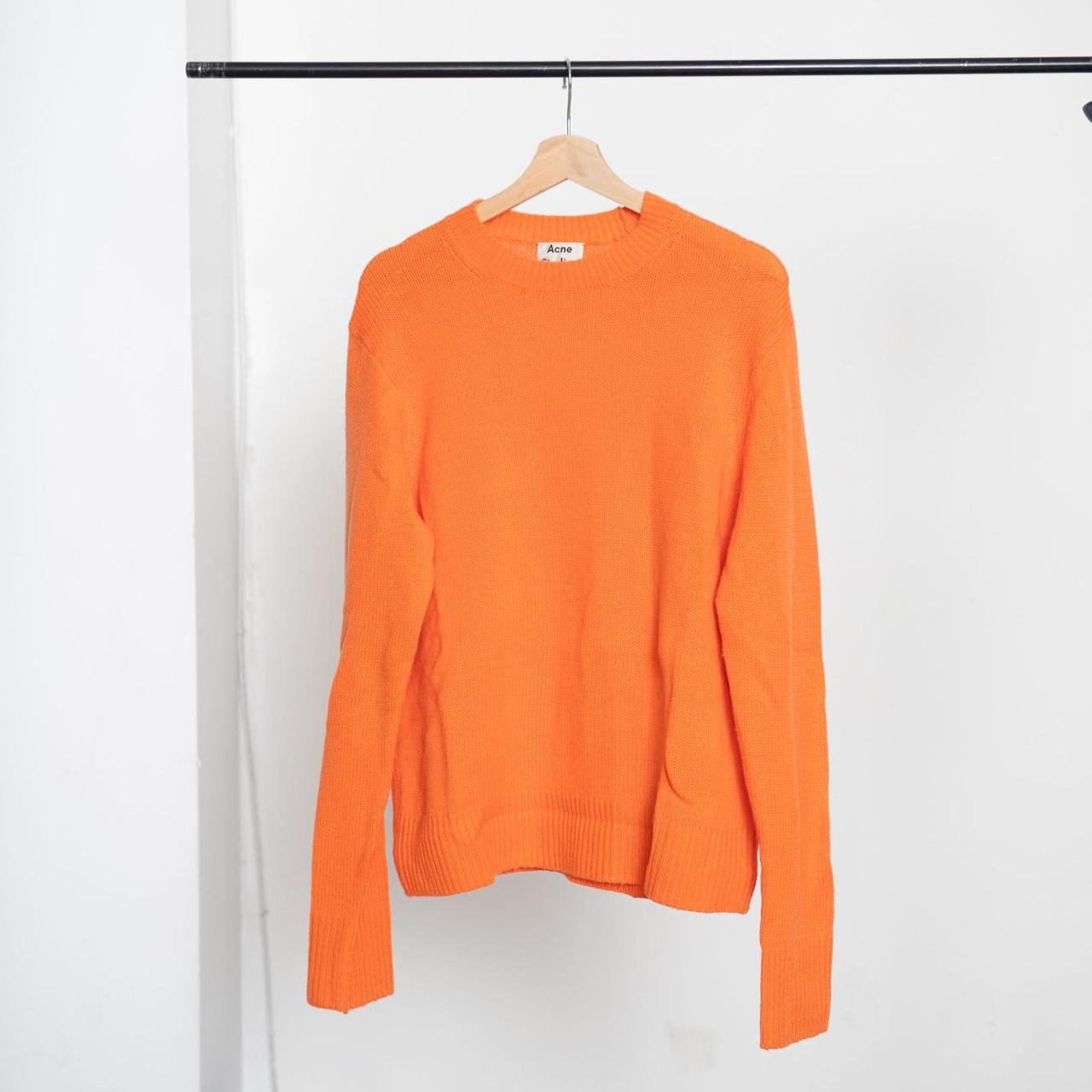 Acne studios orange sweater best sale