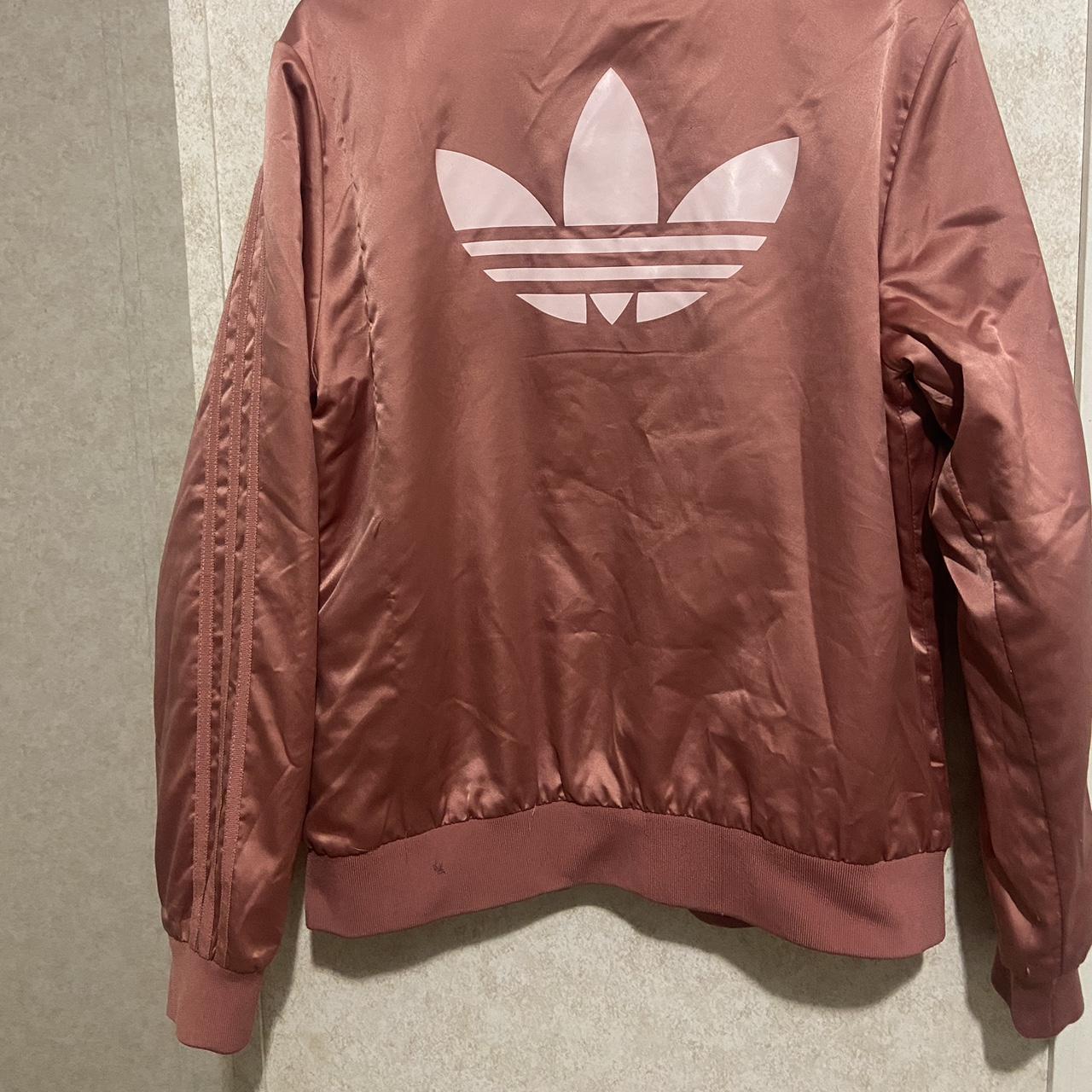 ADIDAS SAYIN RETRO ROSE GOLD PINK PASTEL SATIN Depop