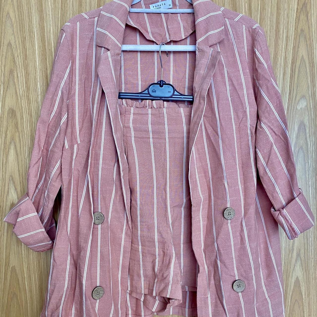 Lovely two piece set blazer and shorts from matalan.... Depop