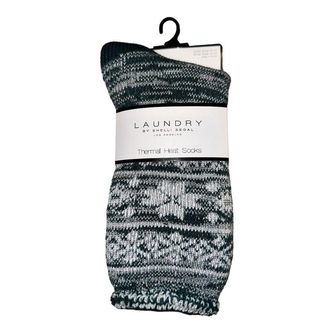 Laundry By Shelli Segal Women's Cozy Heat Lounge Crew Socks