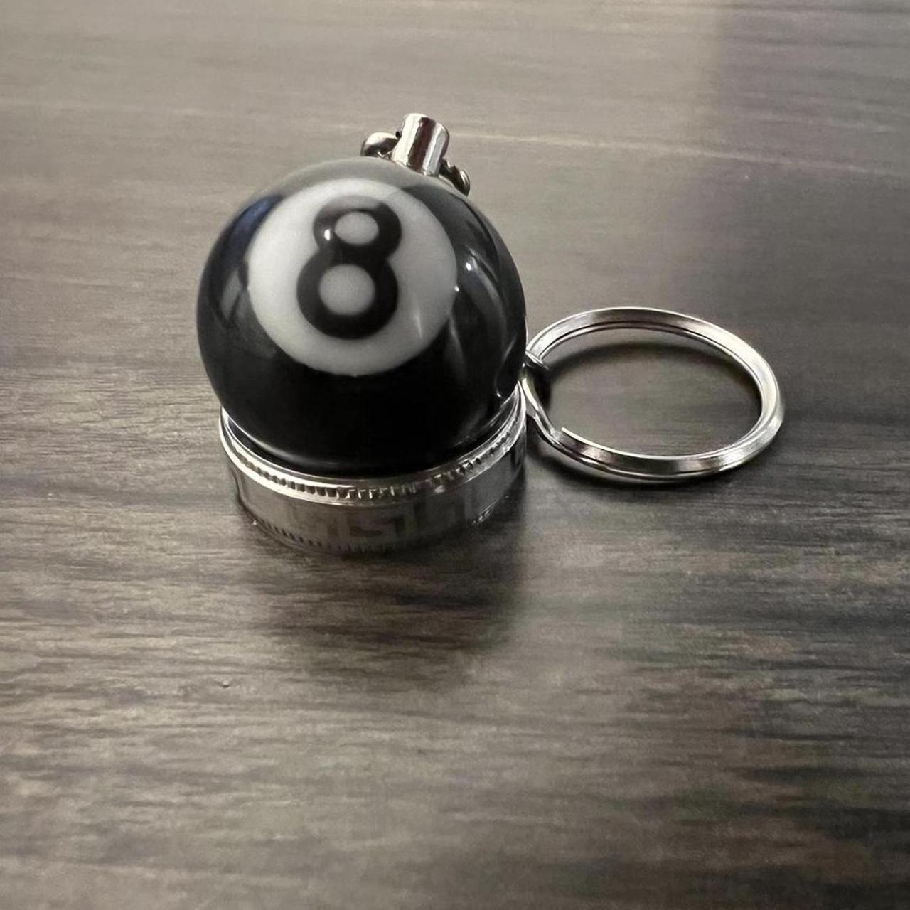 Stussy 8 Ball Key Chain Stüssy Heavyweight, High... - Depop