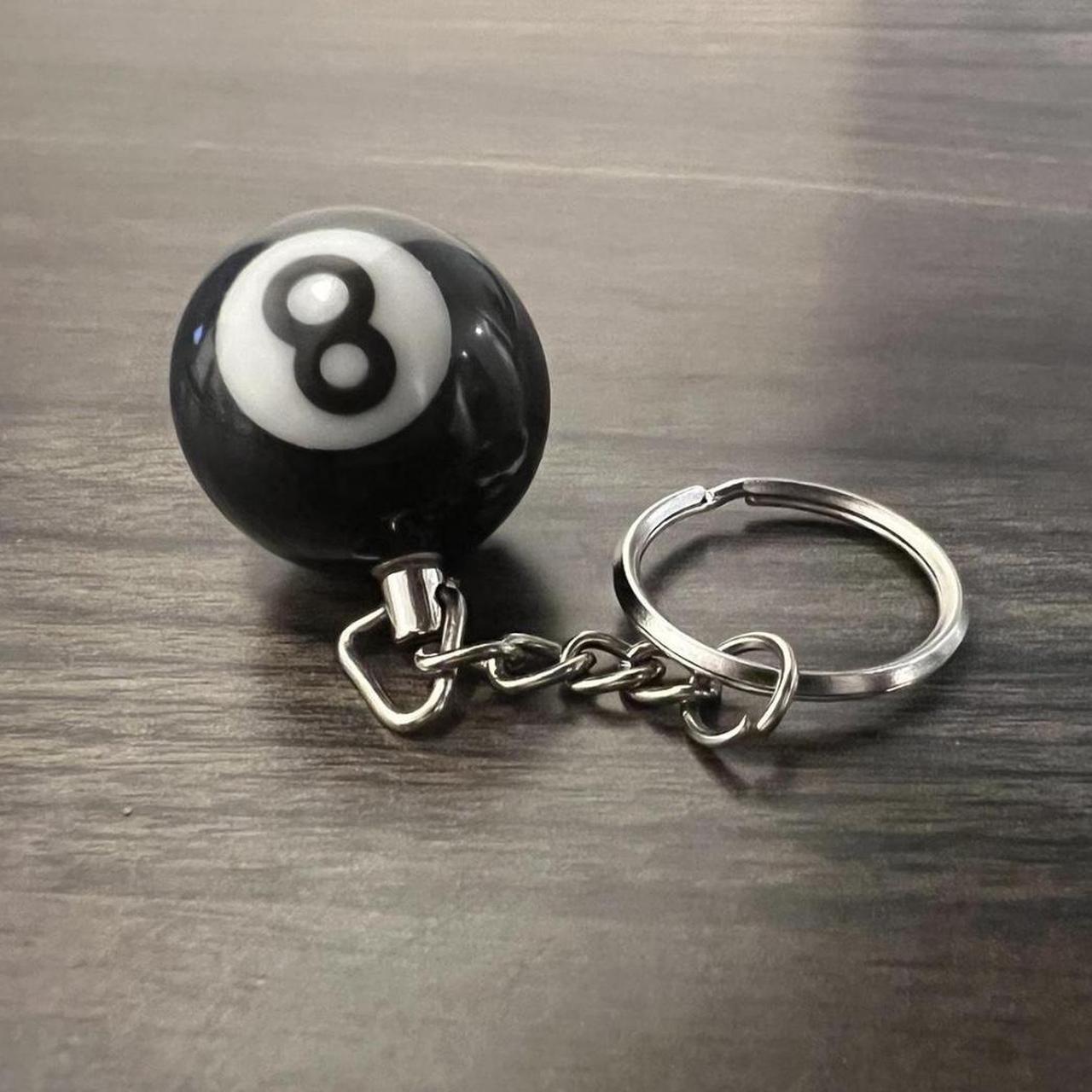 Stussy 8 Ball Key Chain Stüssy Heavyweight, High... - Depop