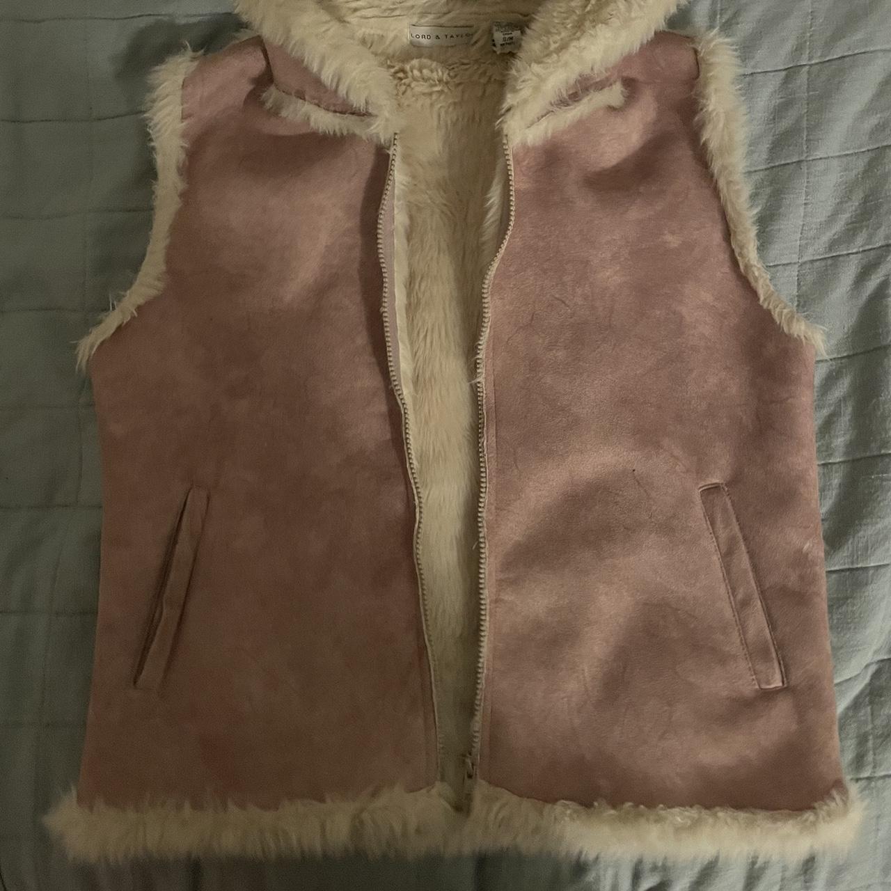 Lord and taylor deals fur vest