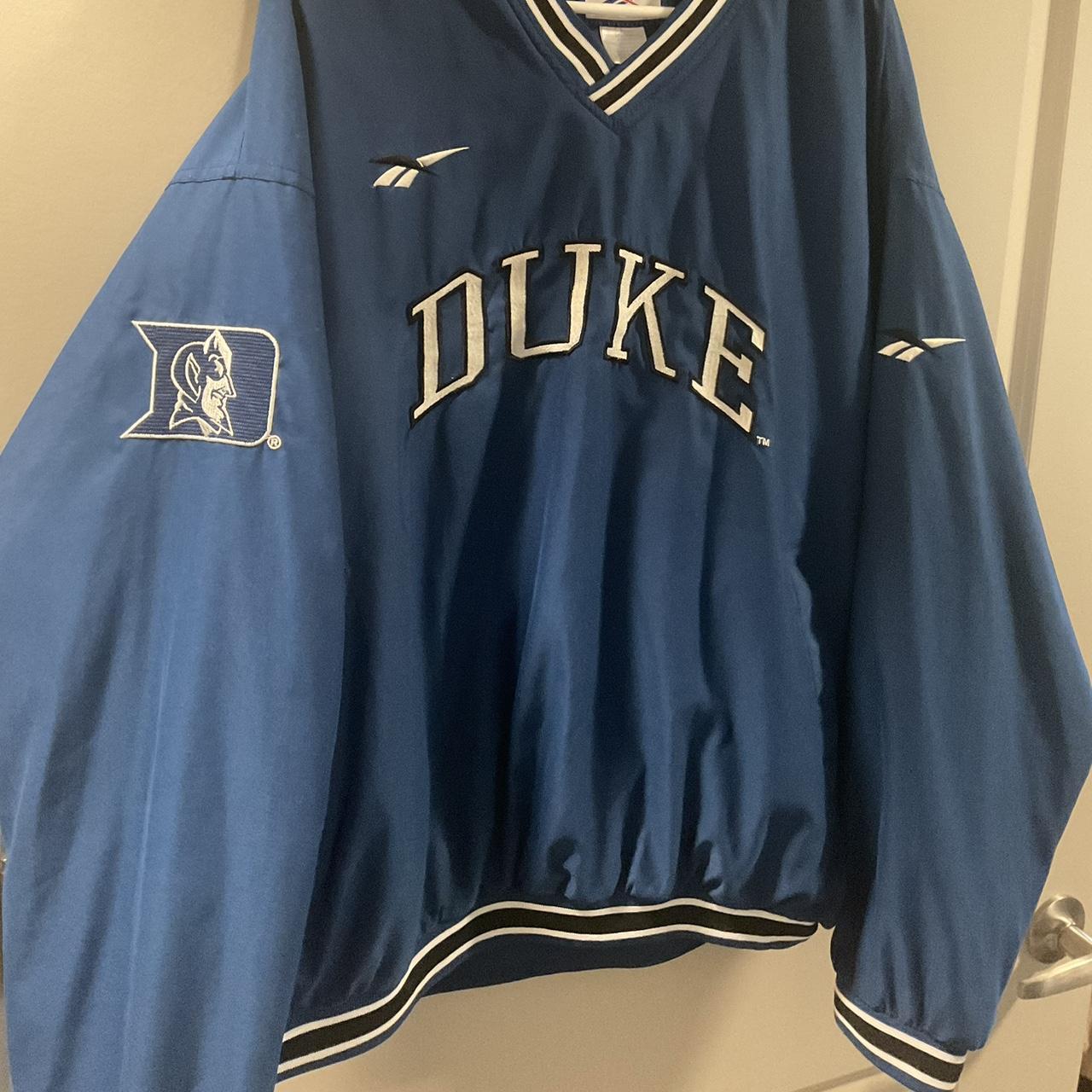 vintage Reebok Duke pullover/jacket Size XL (made in... - Depop
