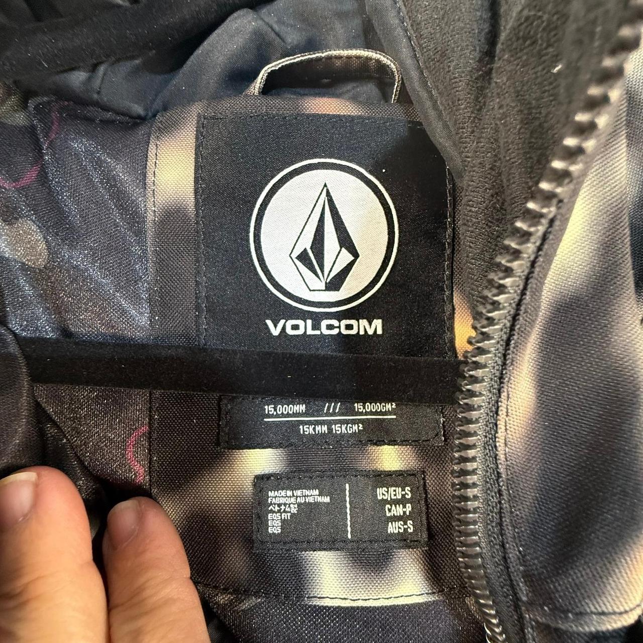 Volcom Women's Polyester Jacket - Black/Multi - S… - image 8