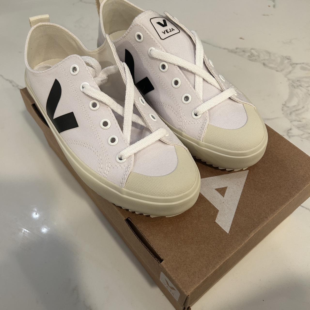 VEJA nova canvas sneakers size 7 us womens NEW WITH... - Depop