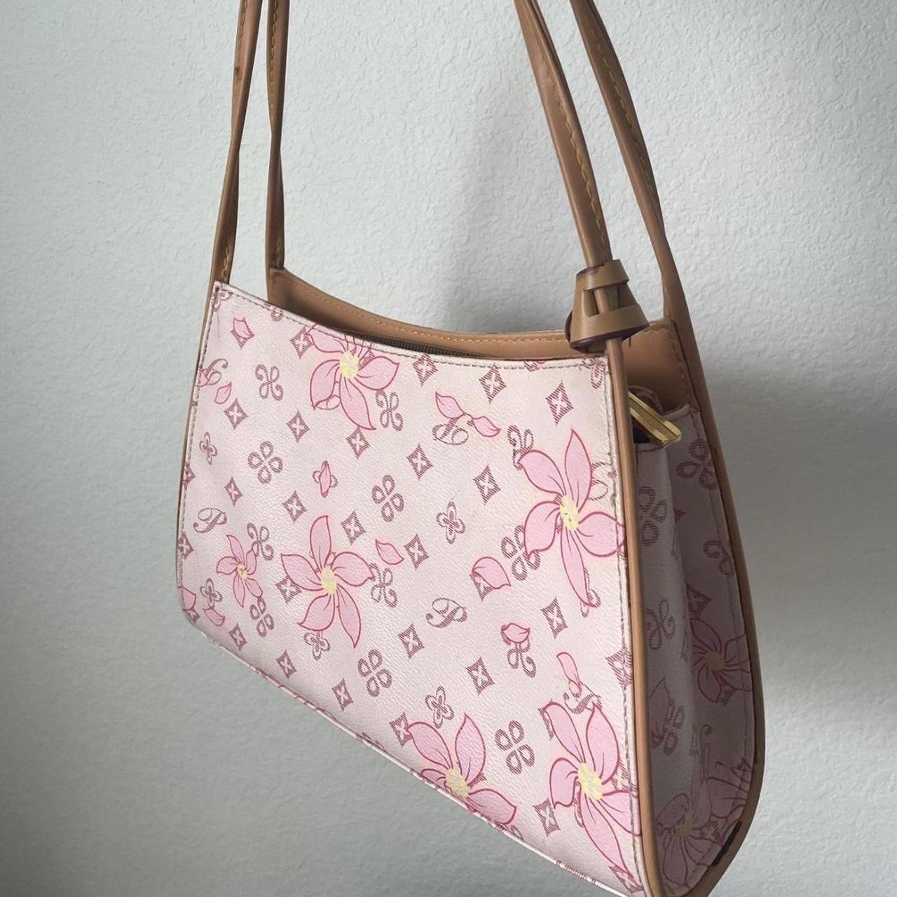 Louis vuitton discount pink flower bag