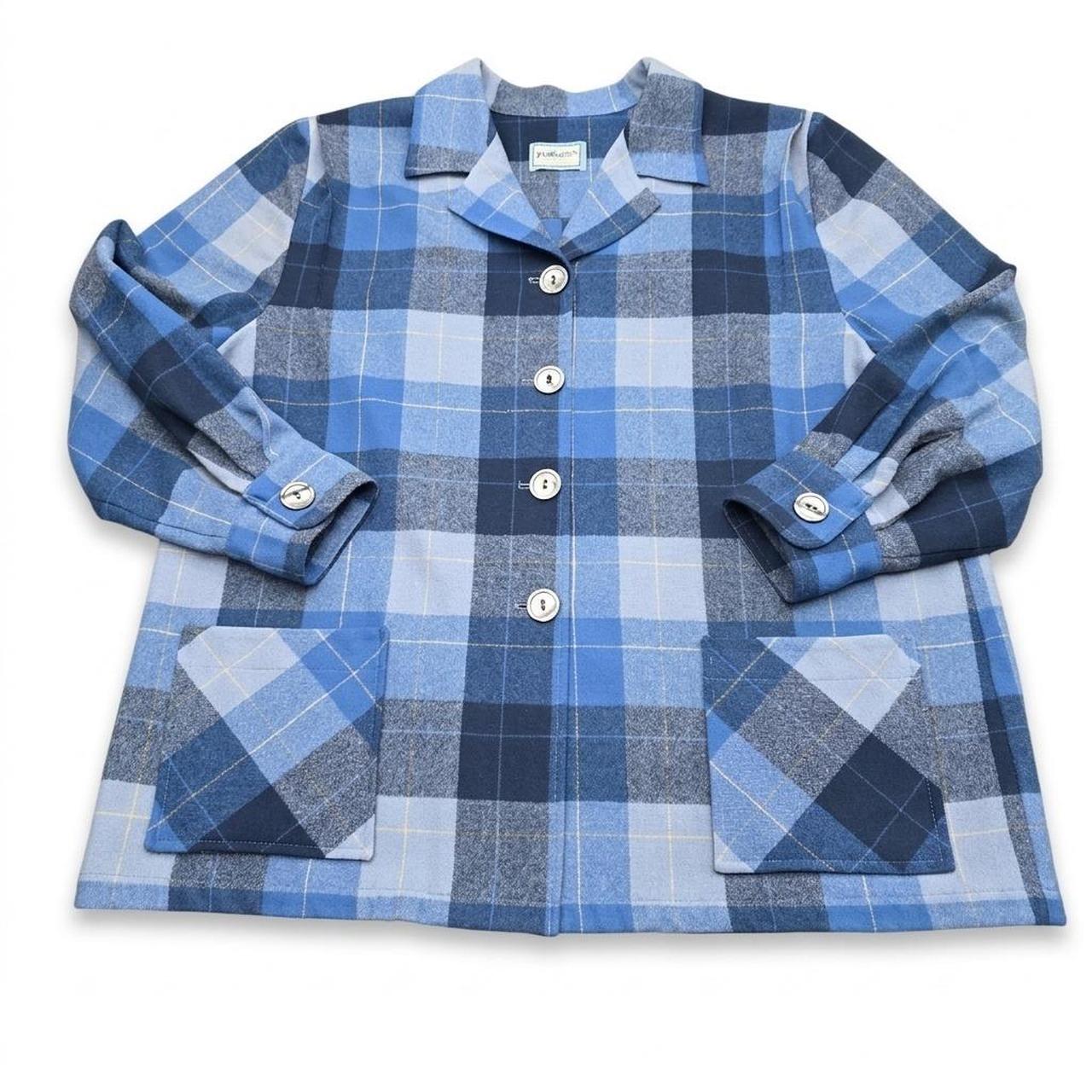 Pendleton Women's Shacket Jacket - Blue/Navy - XL… - image 1