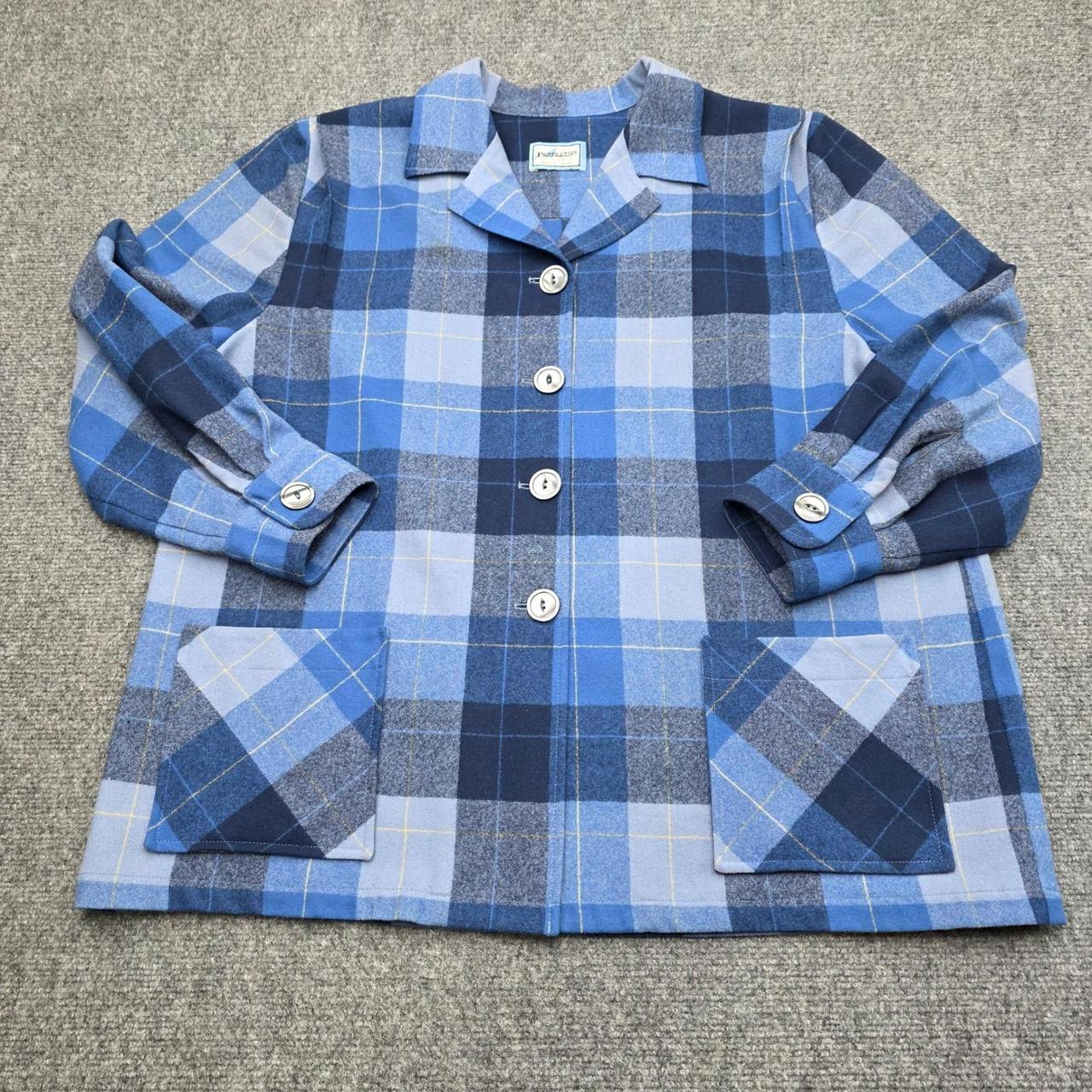 Pendleton Women's Shacket Jacket - Blue/Navy - XL… - image 3