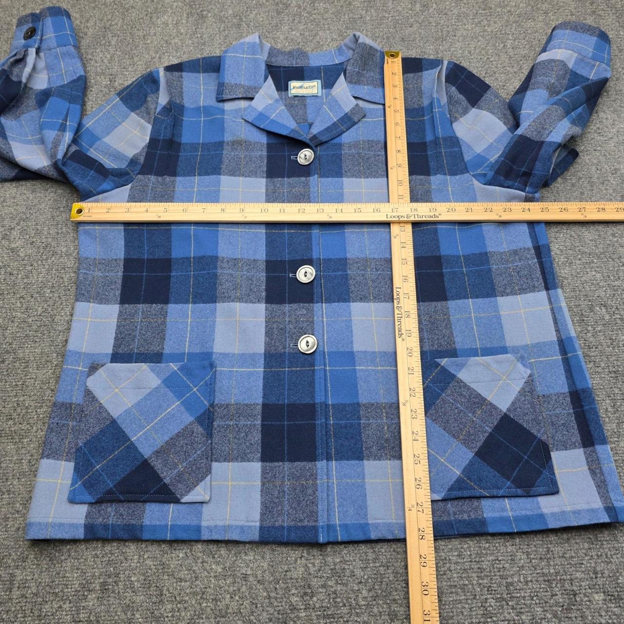 Pendleton Women's Shacket Jacket - Blue/Navy - XL… - image 6