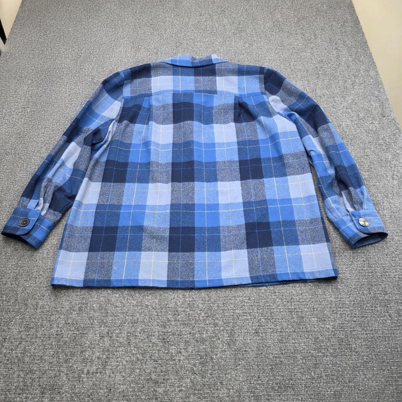 Pendleton Women's Shacket Jacket - Blue/Navy - XL… - image 8