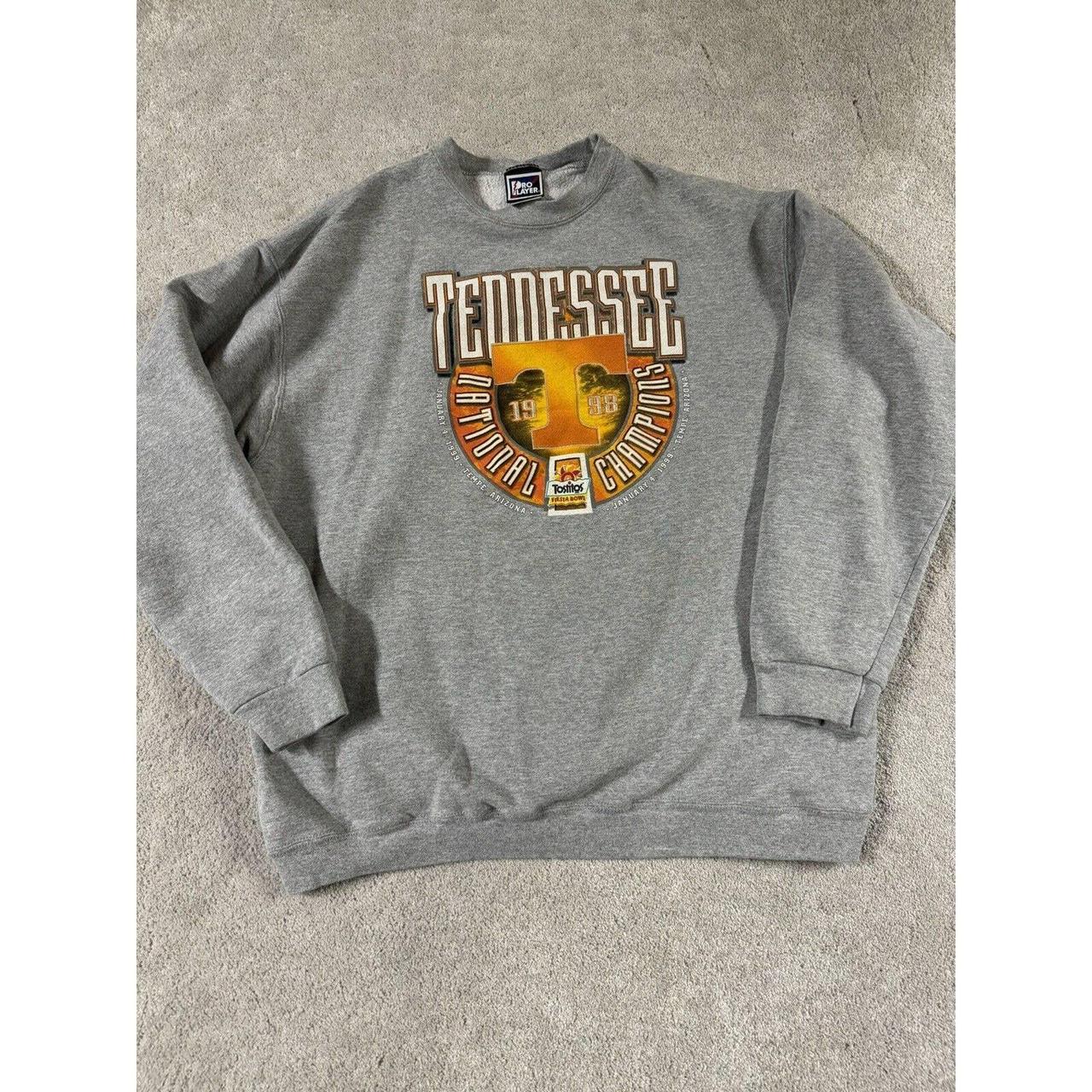 Vintage Tennessee Vols Sweatshirt Adult Large XXL Depop