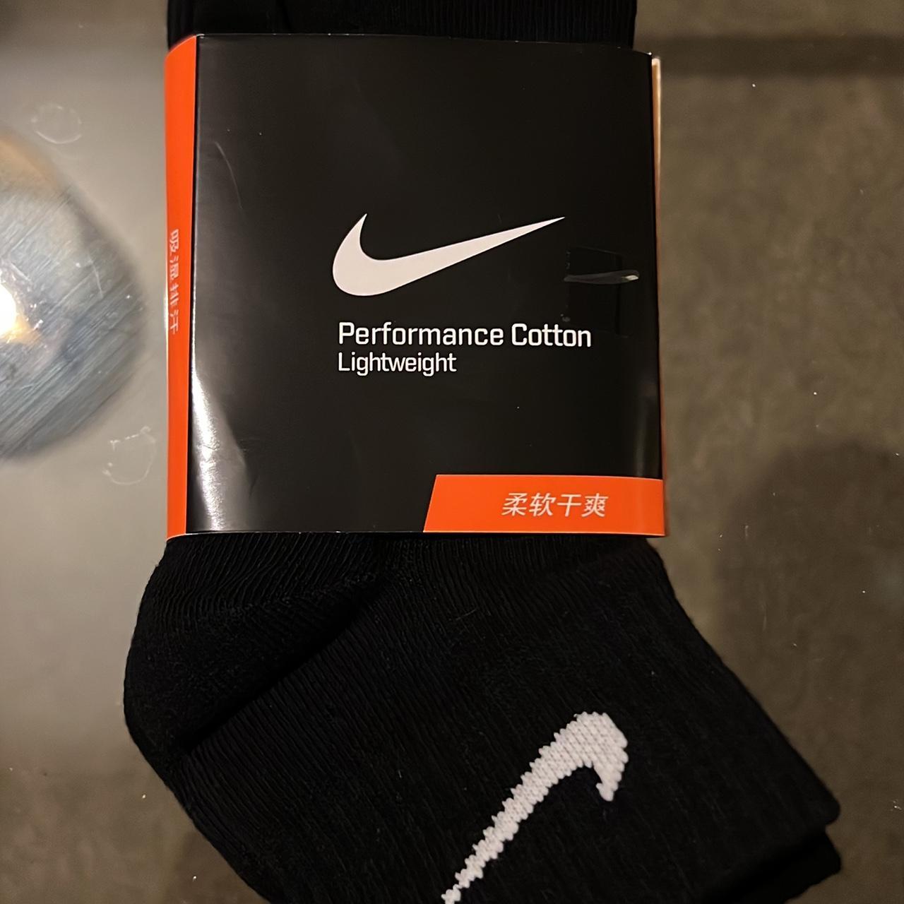 xl nike socks black